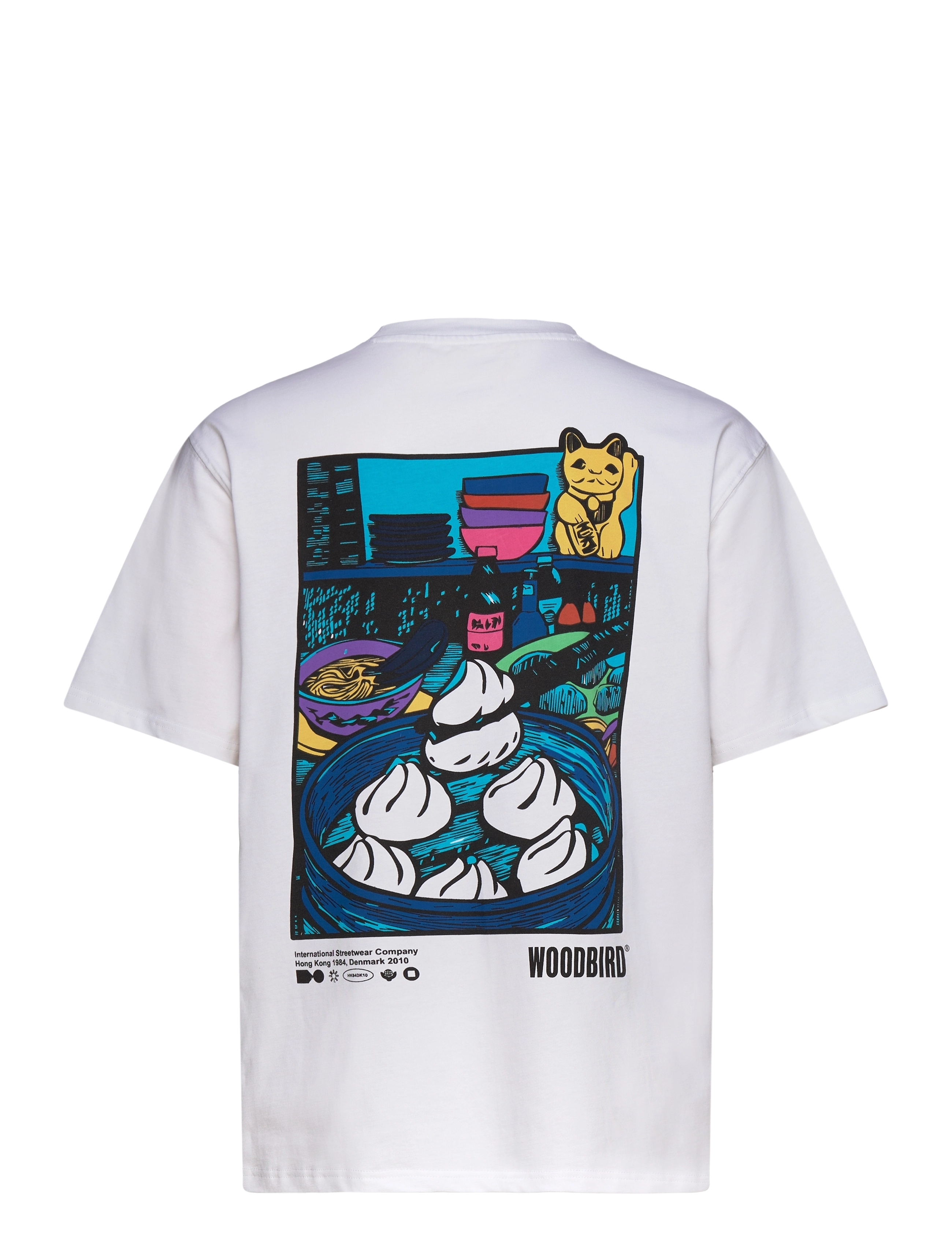 Woodbird - WBBaine Dimsum Tee - white - 1