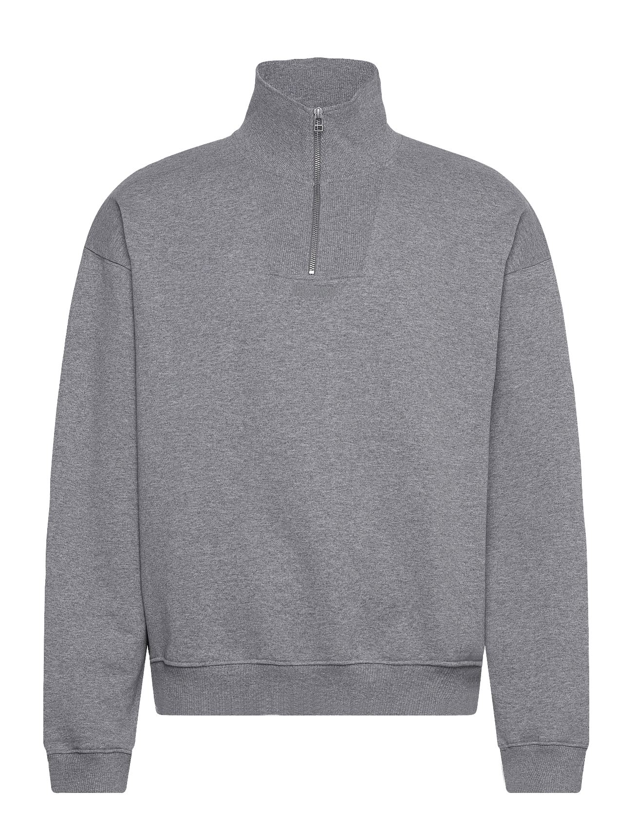 WBLee Base Half Zip - LIGHT GREY MELANGE