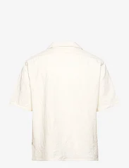 Woodbird - WBSunny Mesh Shirt - kortærmede skjorter - off white - 1