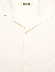 Woodbird - WBSunny Mesh Shirt - kortærmede skjorter - off white - 2