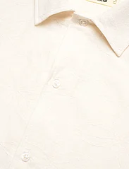 Woodbird - WBSunny Mesh Shirt - short-sleeved shirts - off white - 3