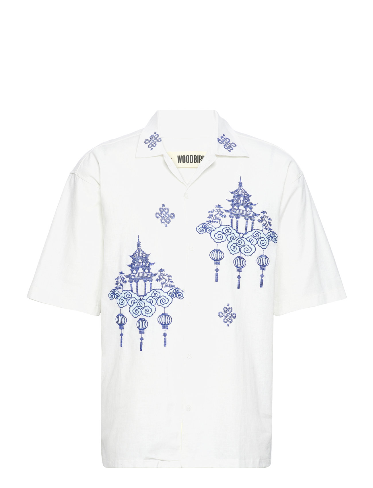 Woodbird - WBBanks Tempel Shirt - off white - 0