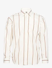 Woodbird - WBYuzo Stripe Shirt - casual shirts - off white - 0