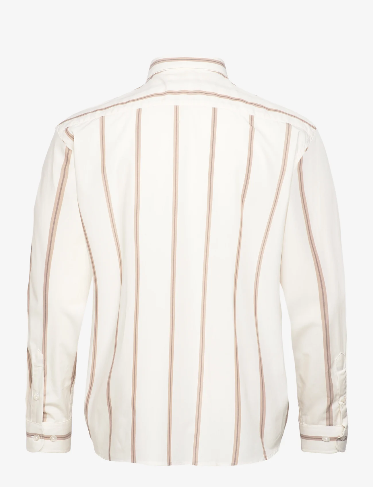 Woodbird - WBYuzo Stripe Shirt - casual shirts - off white - 1
