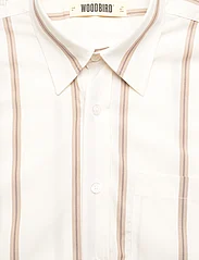Woodbird - WBYuzo Stripe Shirt - casual shirts - off white - 2