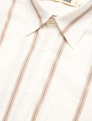 Woodbird - WBYuzo Stripe Shirt - casual shirts - off white - 3