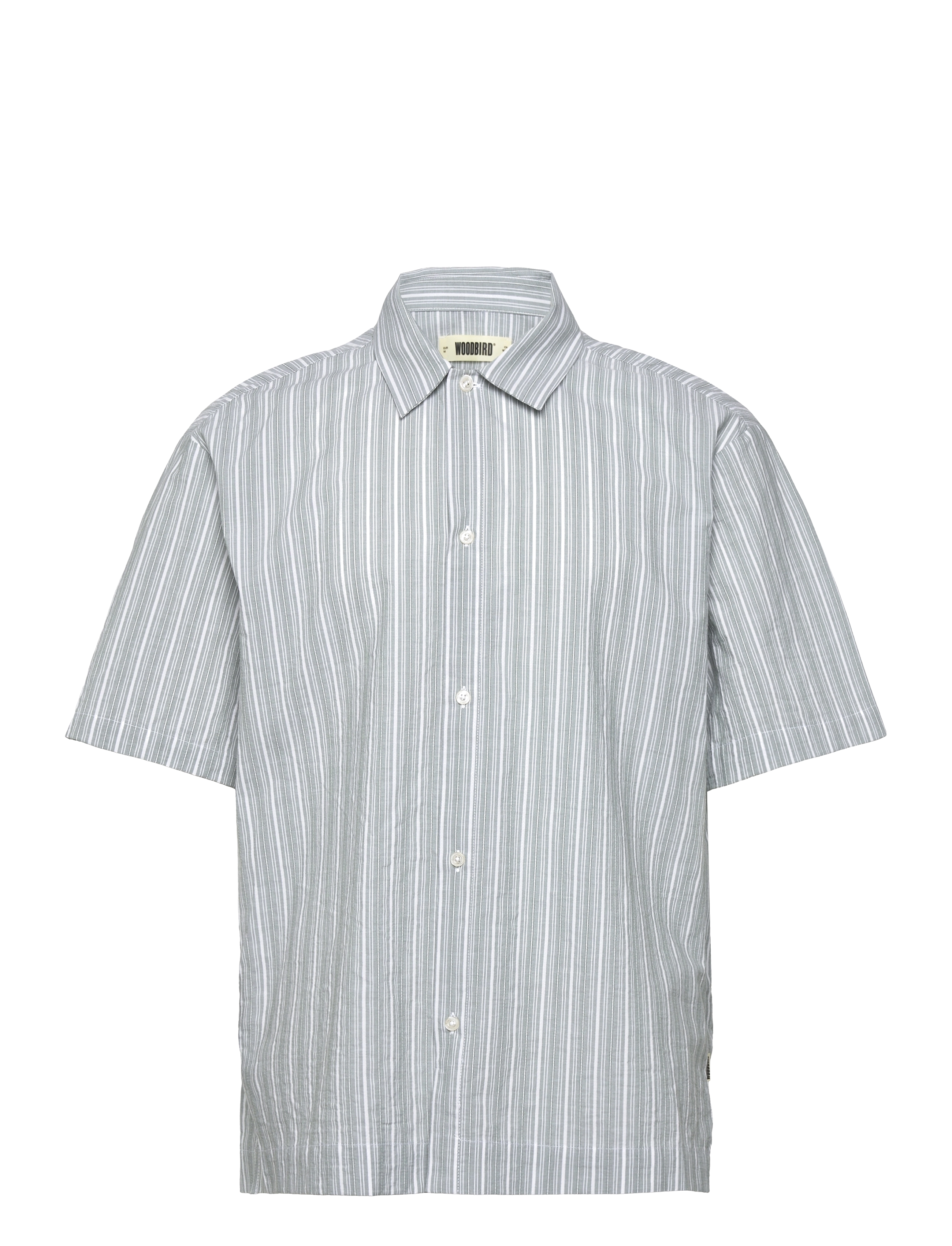 Woodbird - WBBanks Stripe Shirt - off white - 1