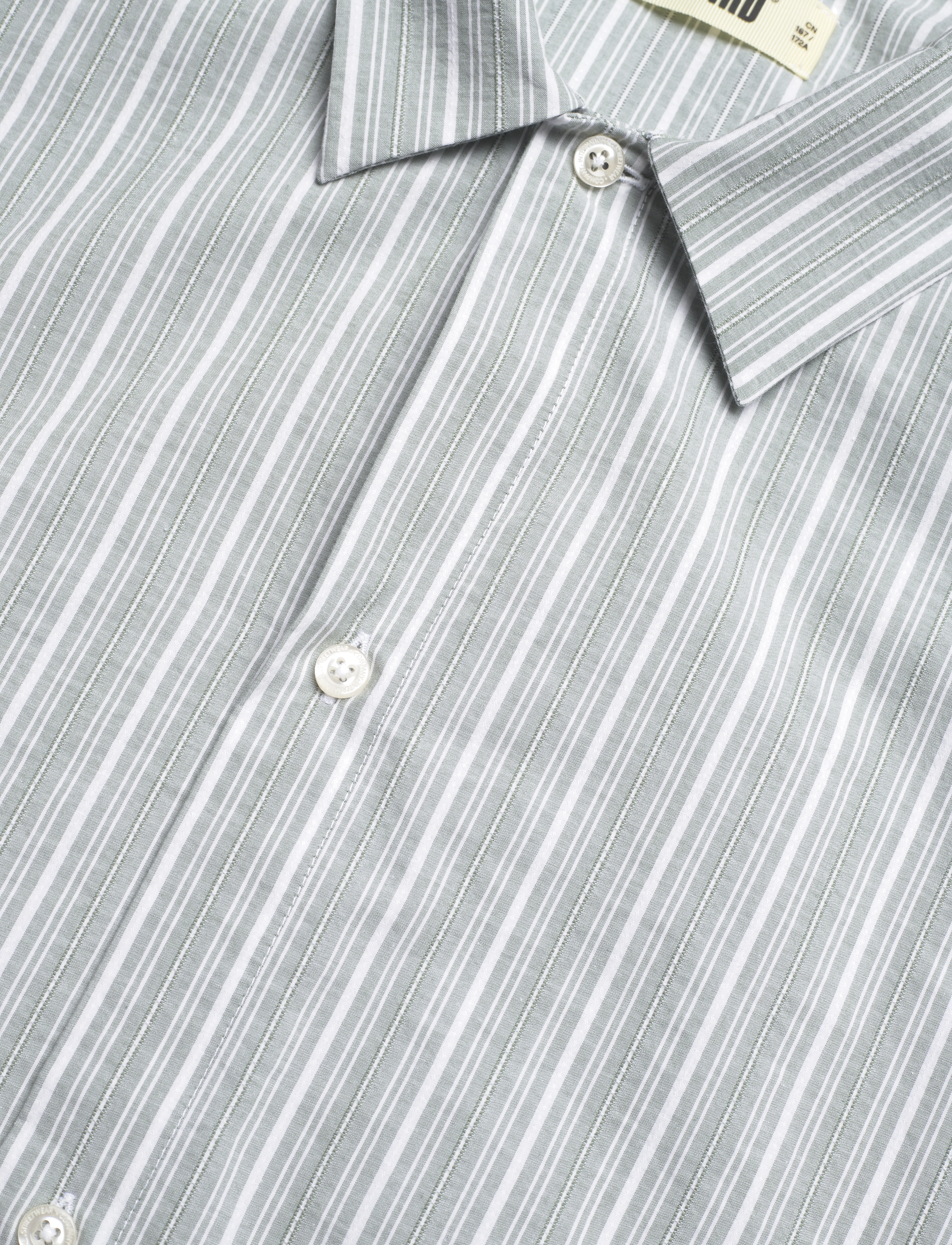 Woodbird - WBBanks Stripe Shirt - off white - 4