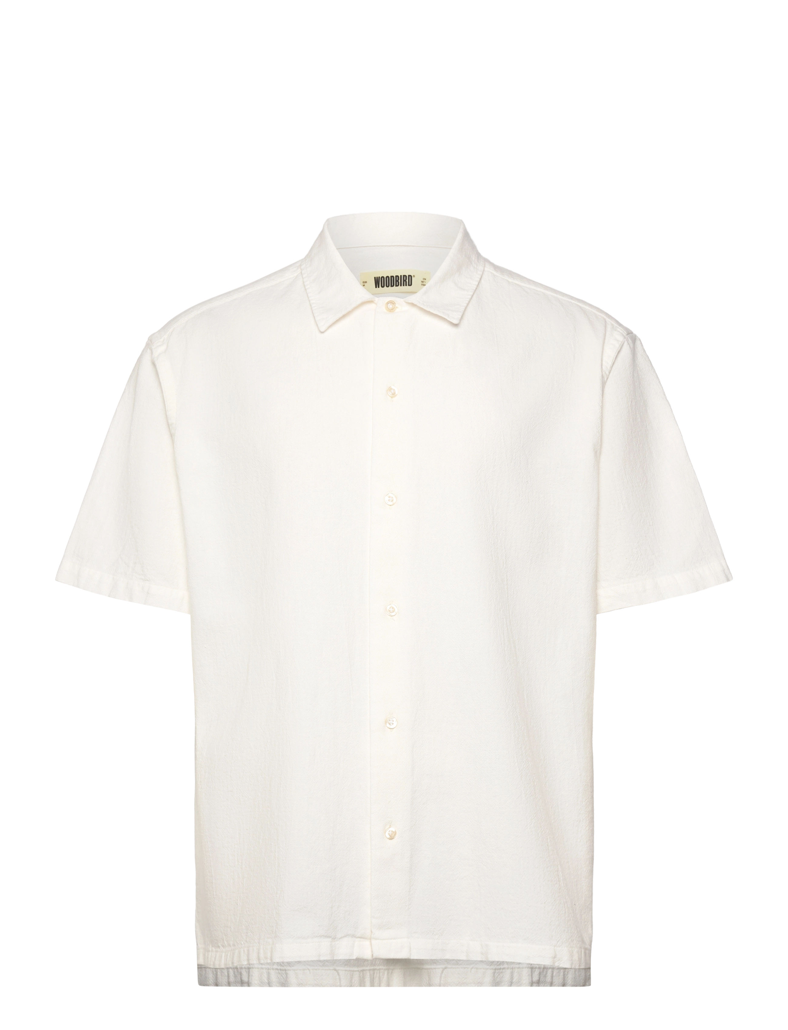 Woodbird - WBBanks Linen Shirt - leinenhemden - off white - 1