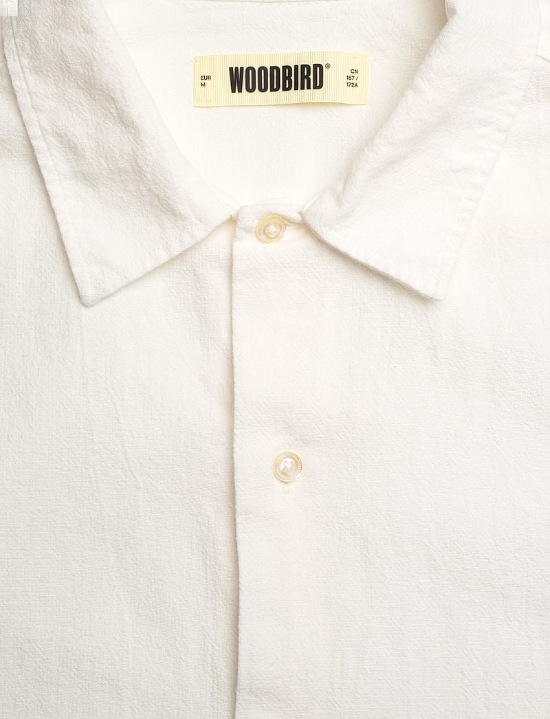 Woodbird - WBBanks Linen Shirt - linased särgid - off white - 3