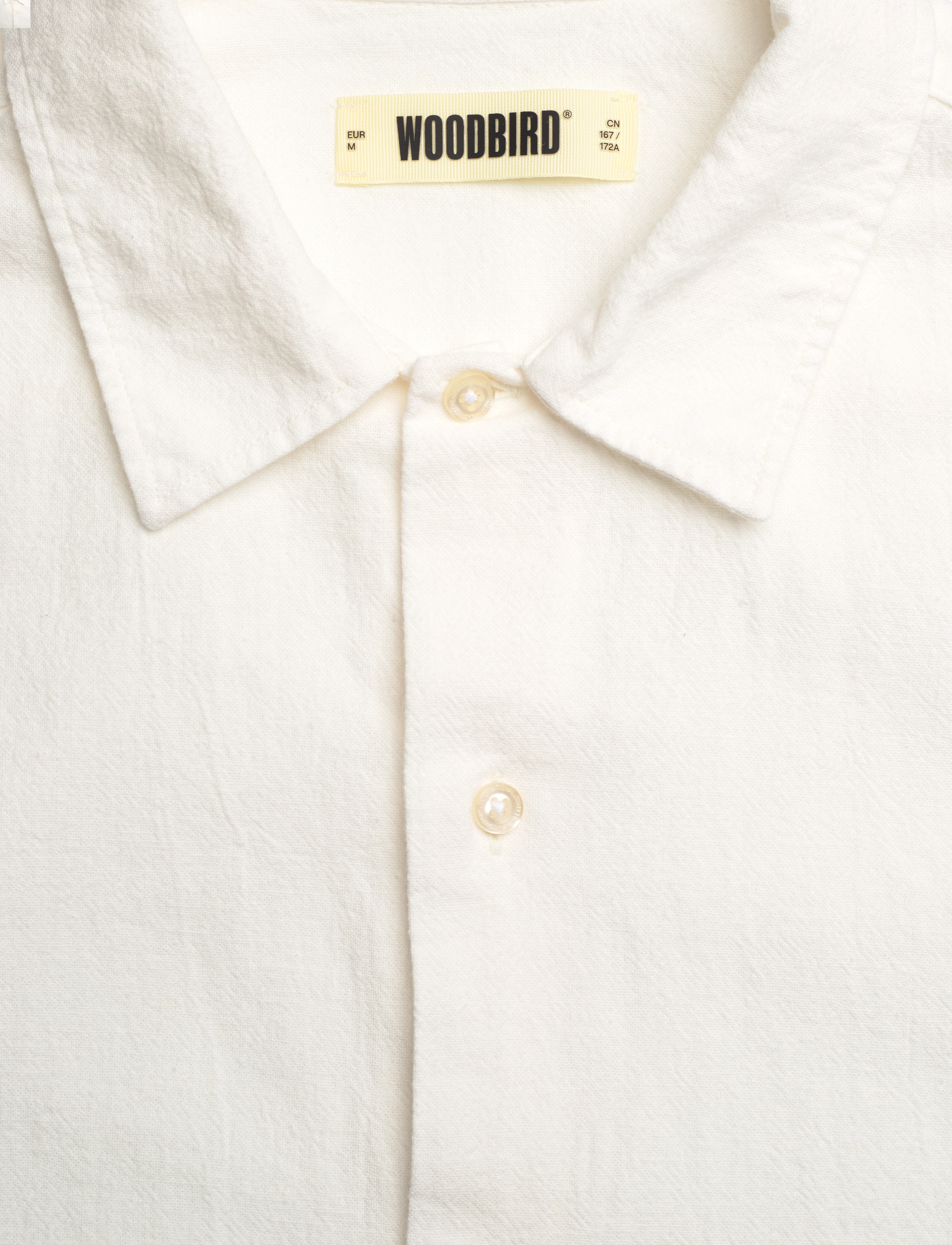 Woodbird - WBBanks Linen Shirt - leinenhemden - off white - 3