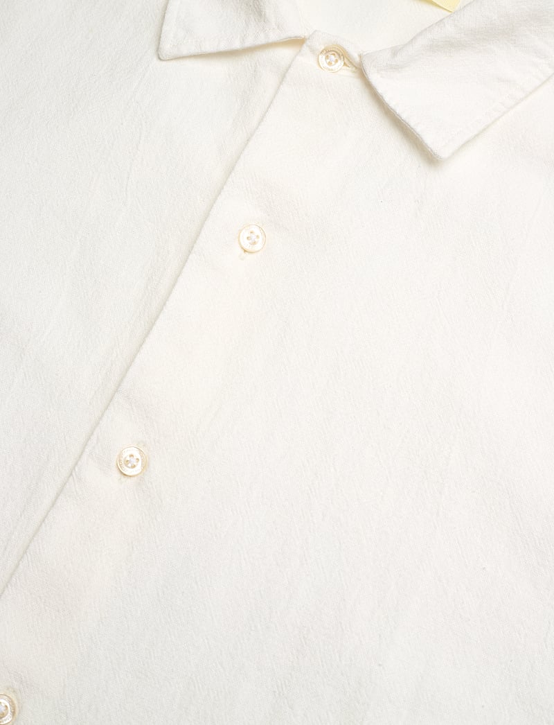 Woodbird - WBBanks Linen Shirt - linased särgid - off white - 4