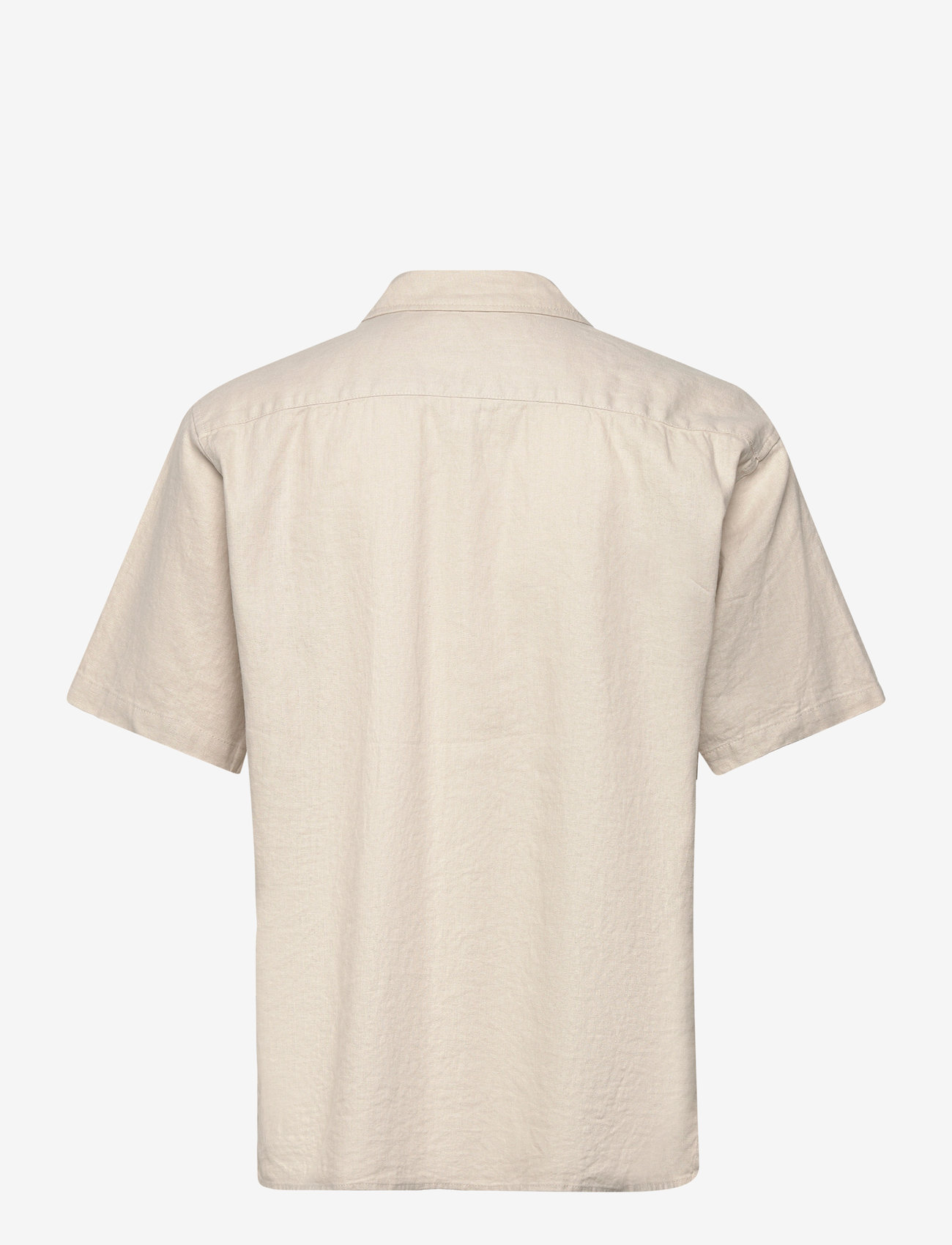 Woodbird - WBBanks Linen Shirt - pellavakauluspaidat - sand - 2
