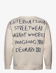 Woodbird - WBKurt Scribble Knit - sweatshirts - sand - 2