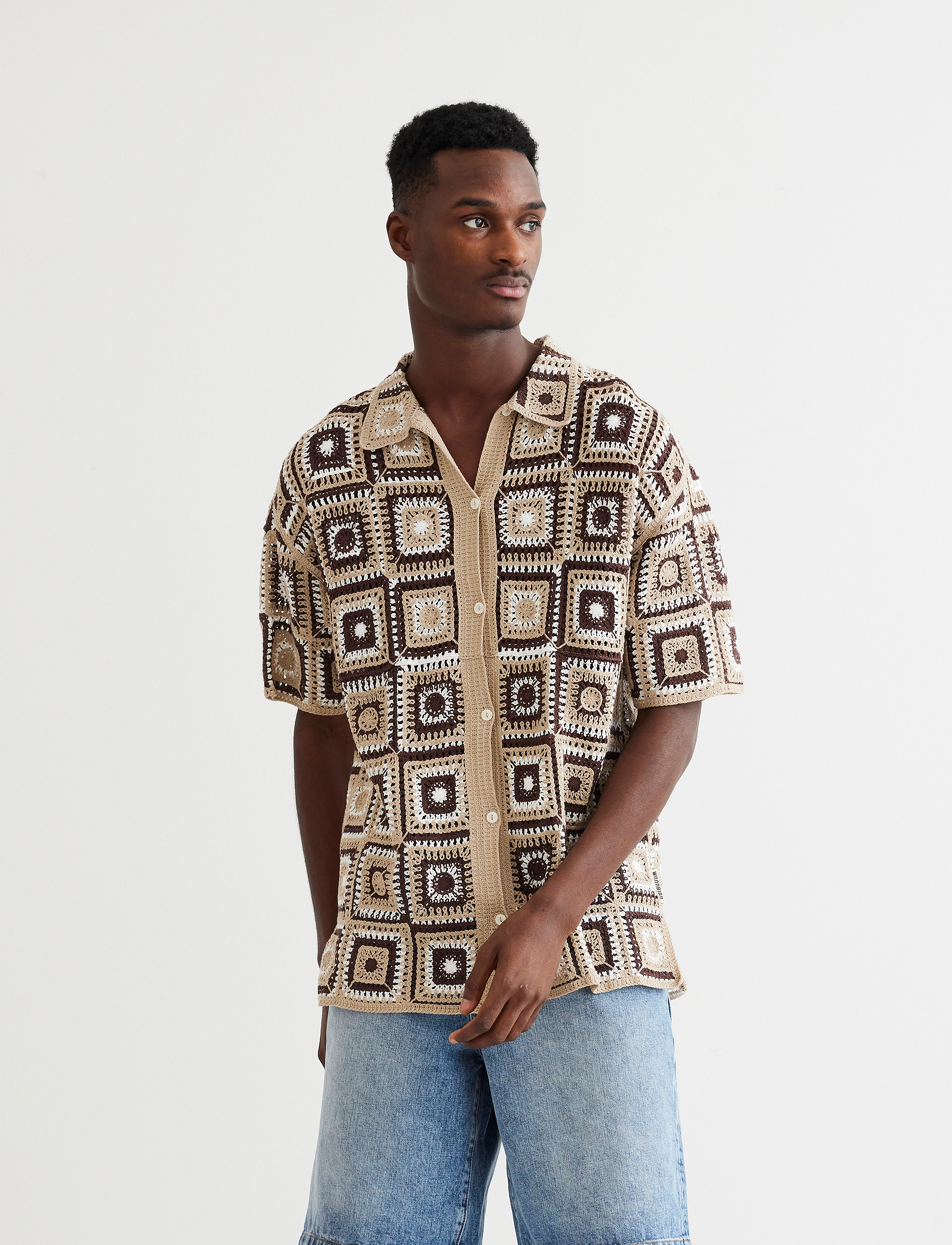 Woodbird - WBBanks Gran Shirt - raw white - 2