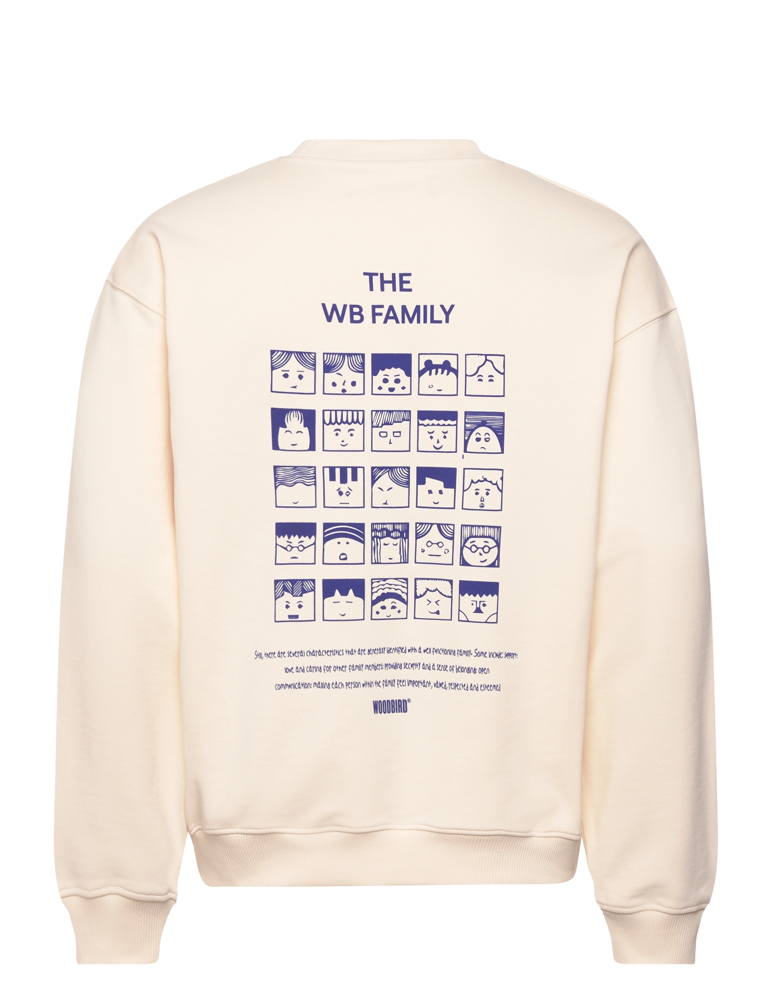 Woodbird - WBCope Family Crew - off white - 1