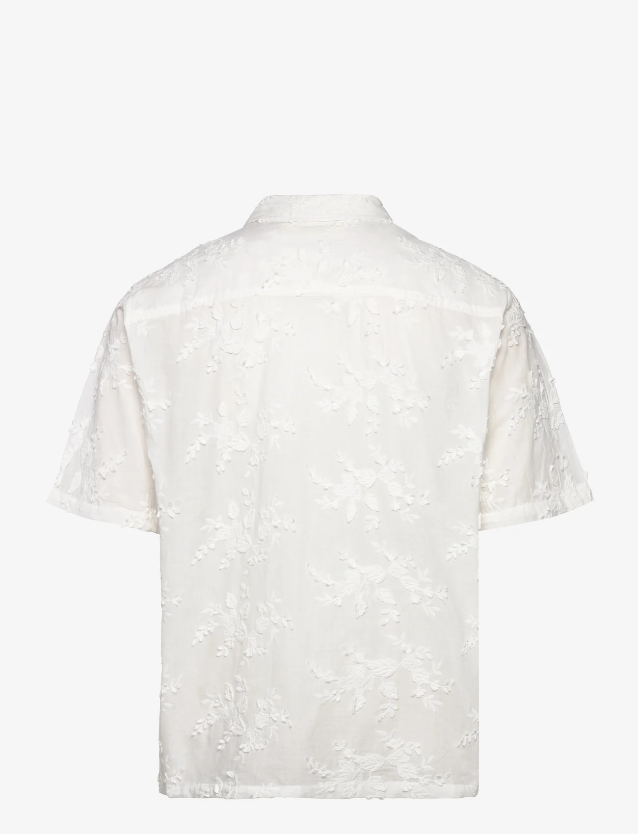 Woodbird - WBBanks Flower Shirt - basic-hemden - off white - 1