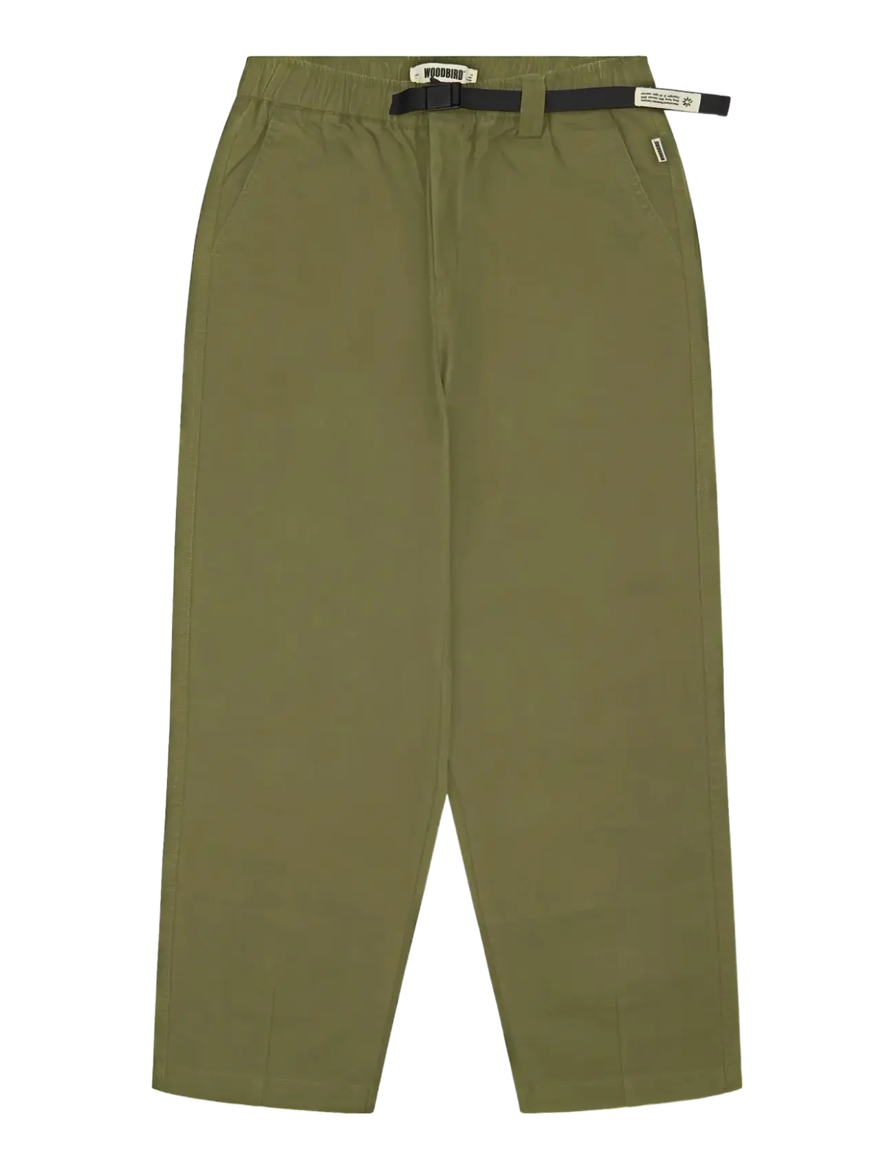 Woodbird Umo Base Pant, XS, Trousers, Khakigrün - Casual, Männerswear