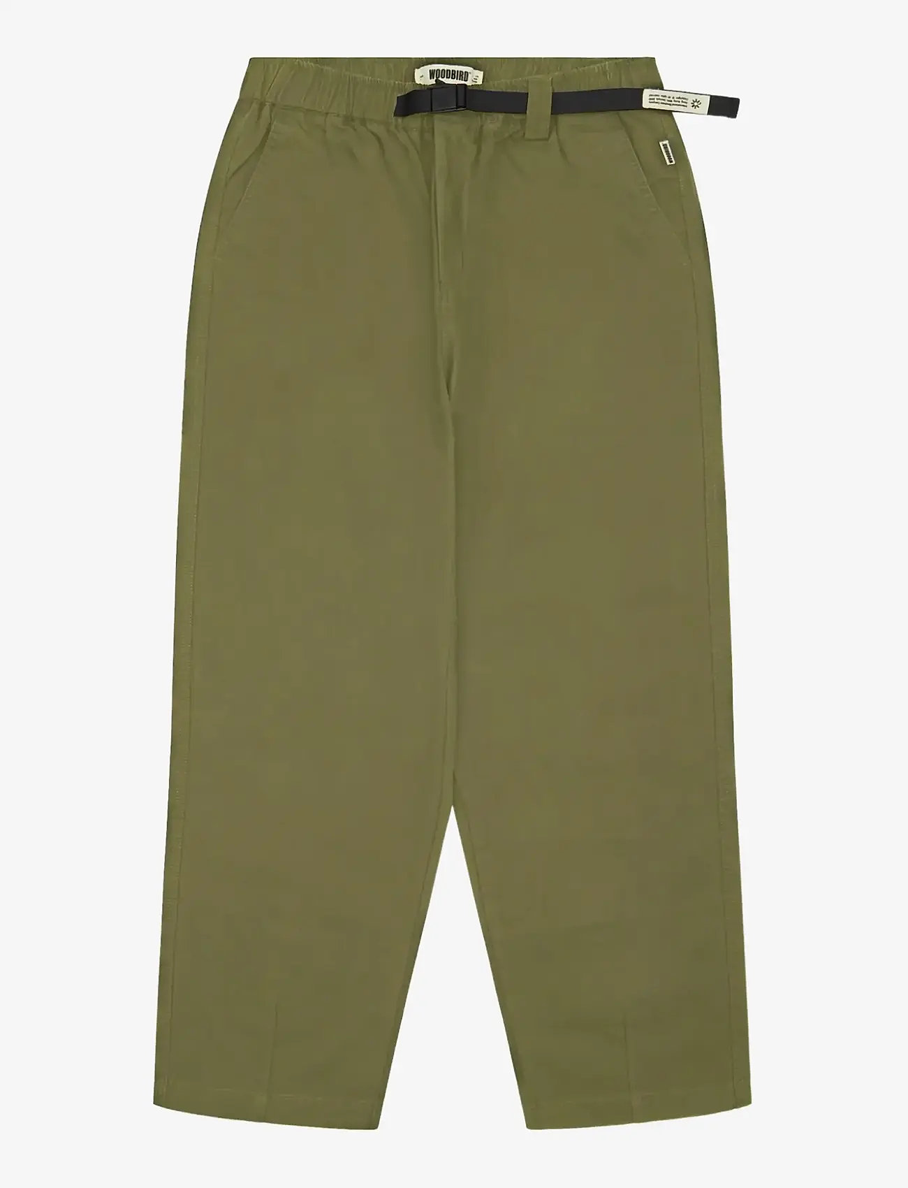 Woodbird - WBUmo Base Pant - efterårstøj - army green - 0
