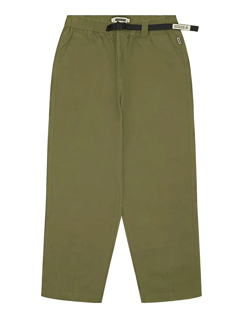 Woodbird - Umo Base Pant - cargohose - army green - 0