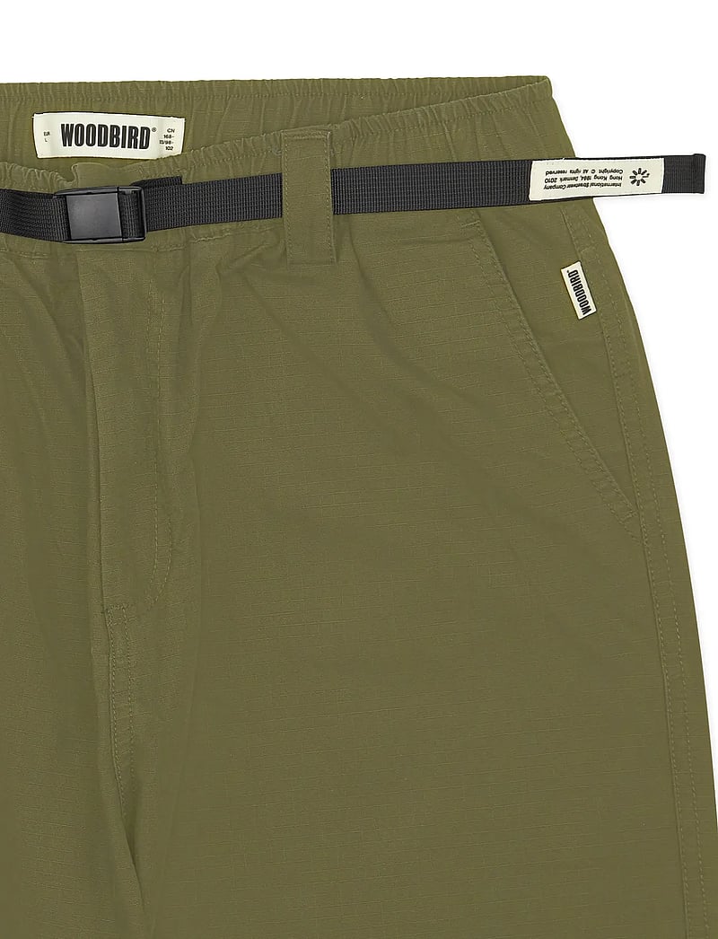 Woodbird - Umo Base Pant - cargohose - army green - 2