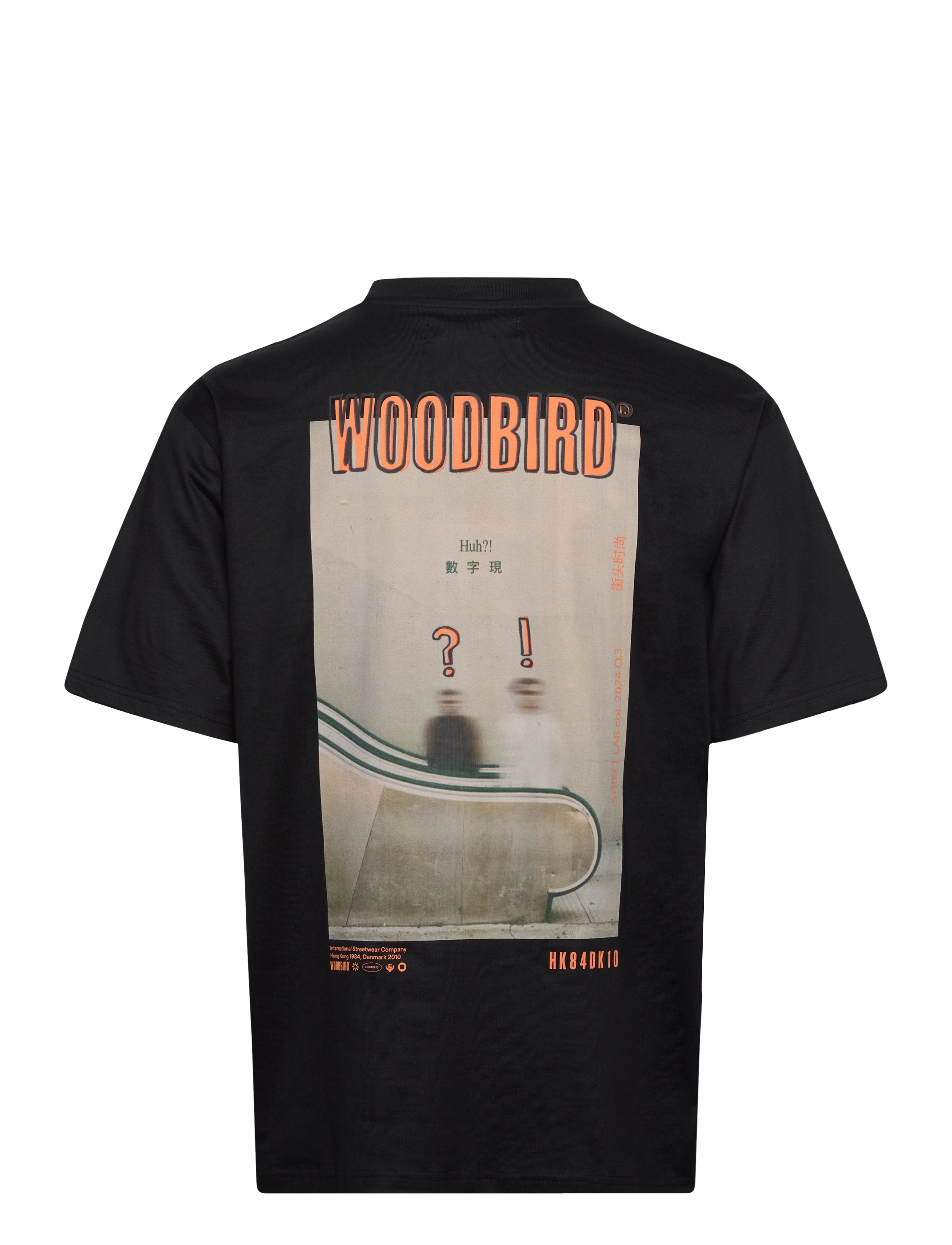 Woodbird - WBBaine Photo Tee - black - 1