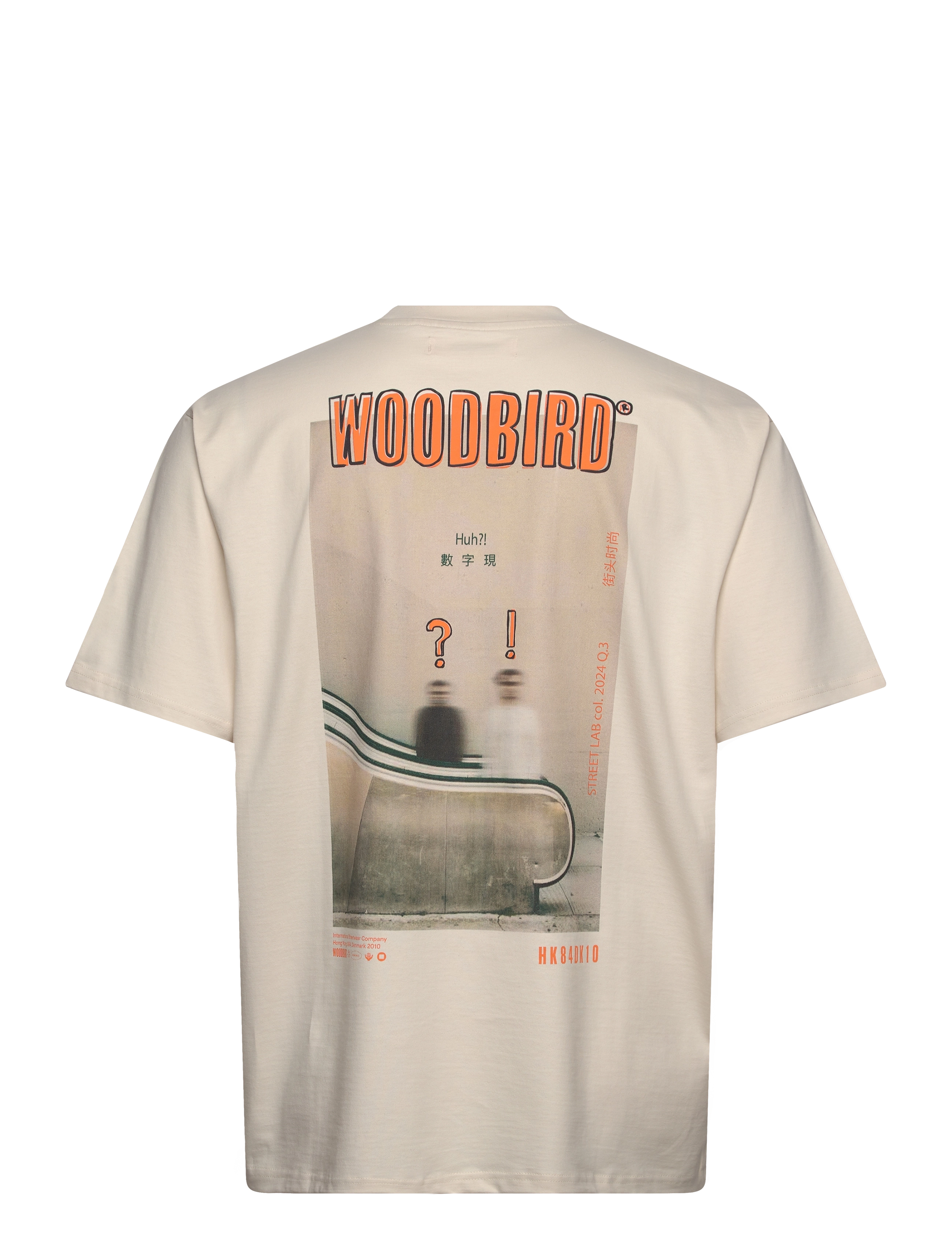 Woodbird - WBBaine Photo Tee - off white - 1