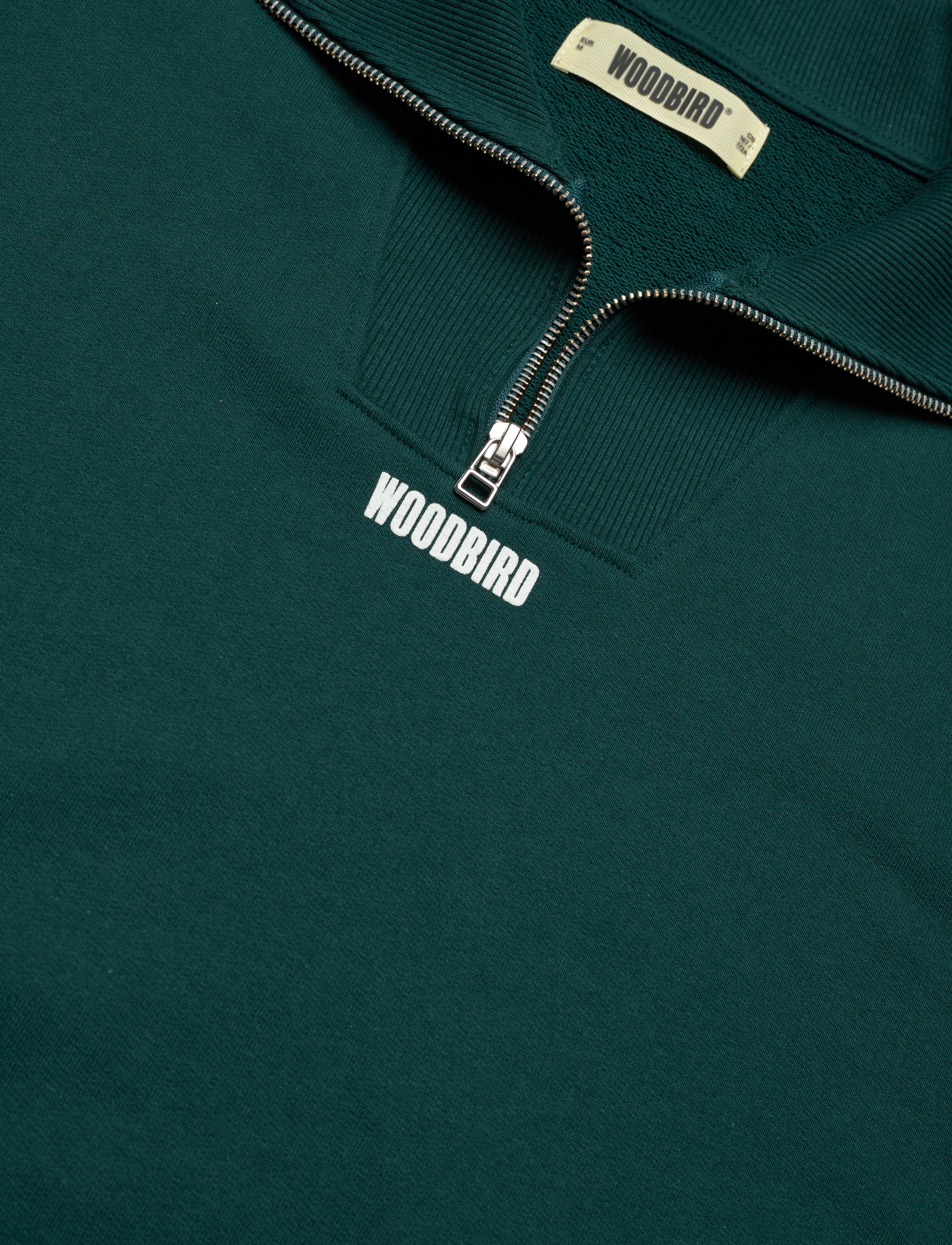 Woodbird - WBLee Half Zip - sports green - 2