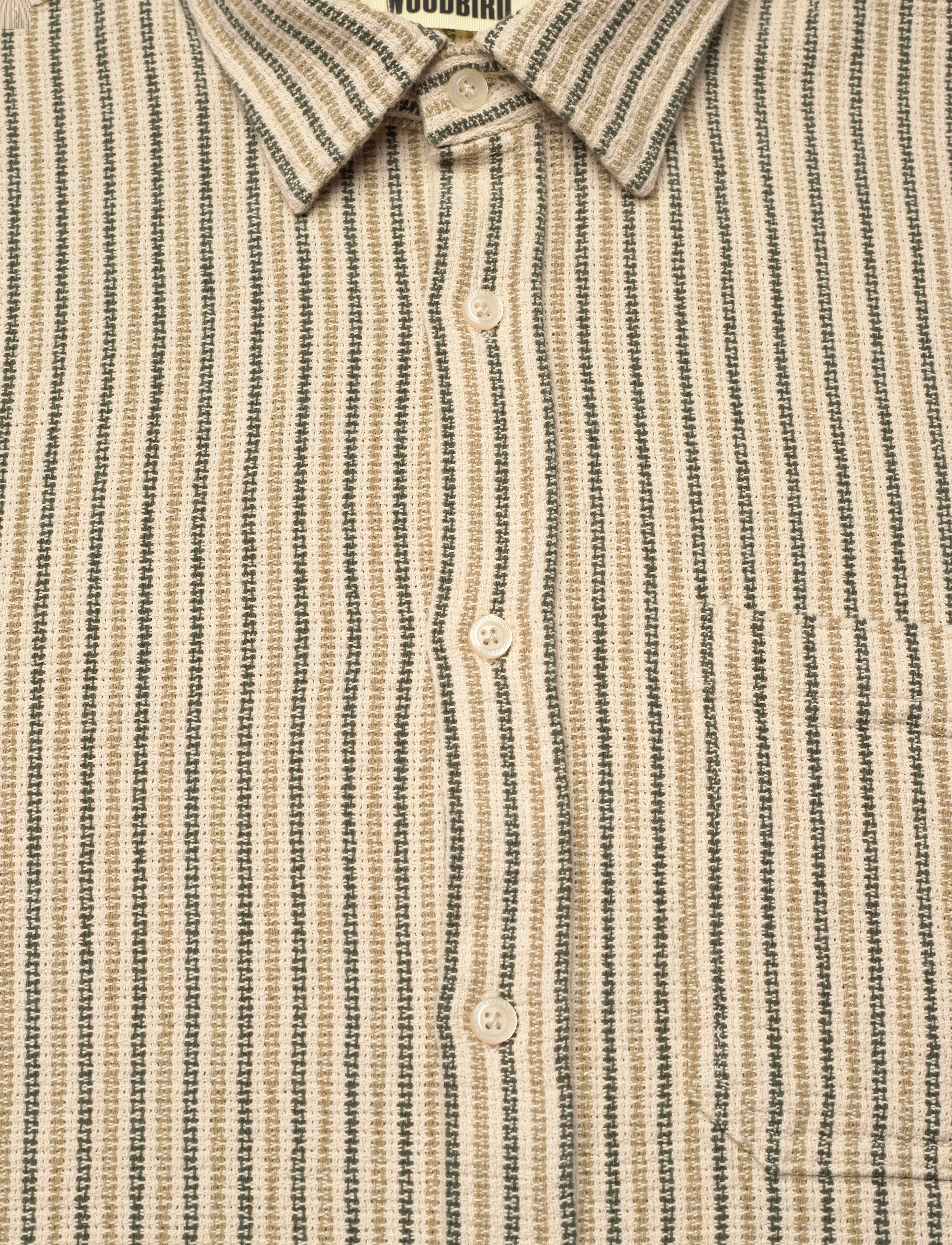 Woodbird - WBYuzo Knitted Shirt - off white - 2