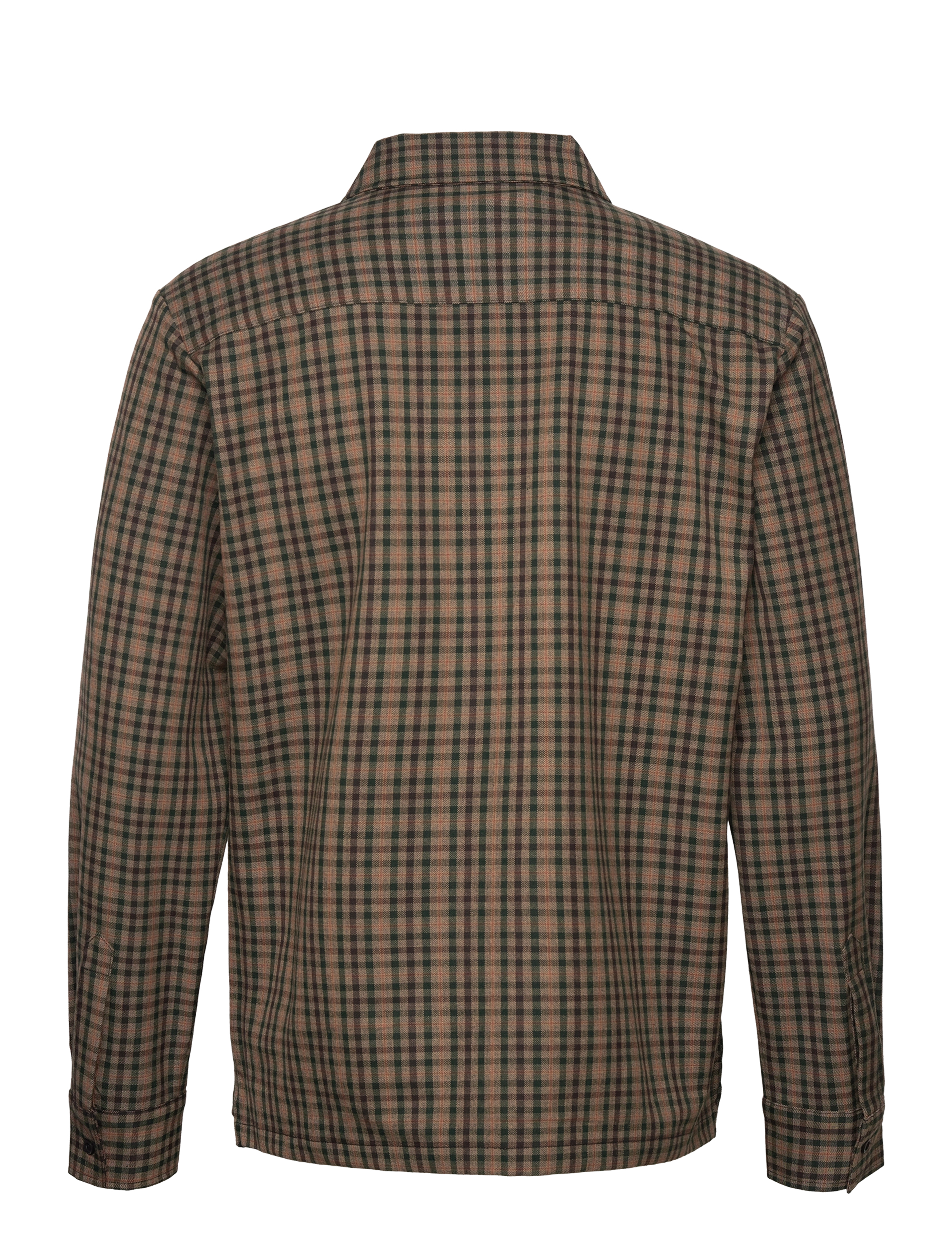 Woodbird - WBGlixto Check Shirt - brown - 1