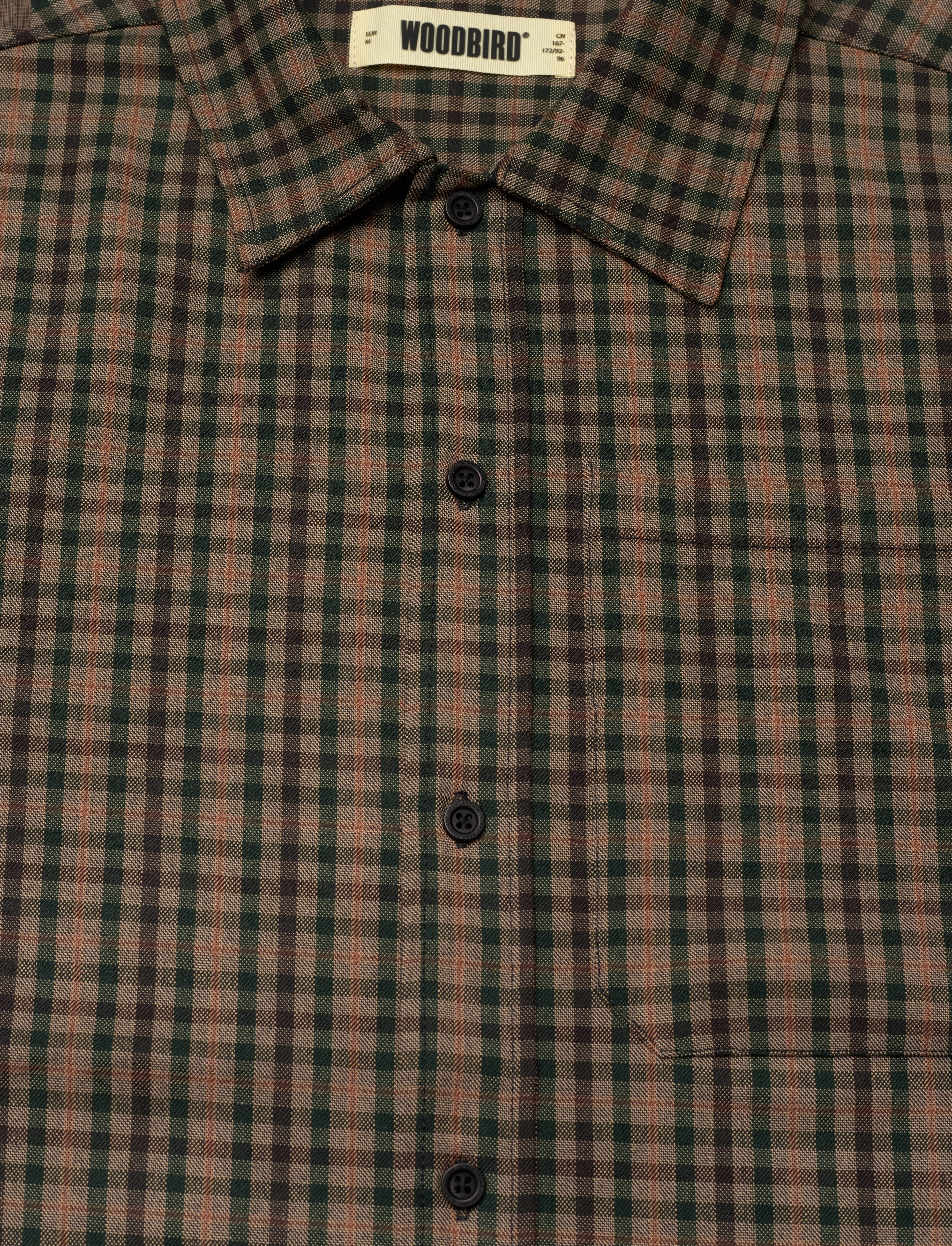 Woodbird - WBGlixto Check Shirt - brown - 2