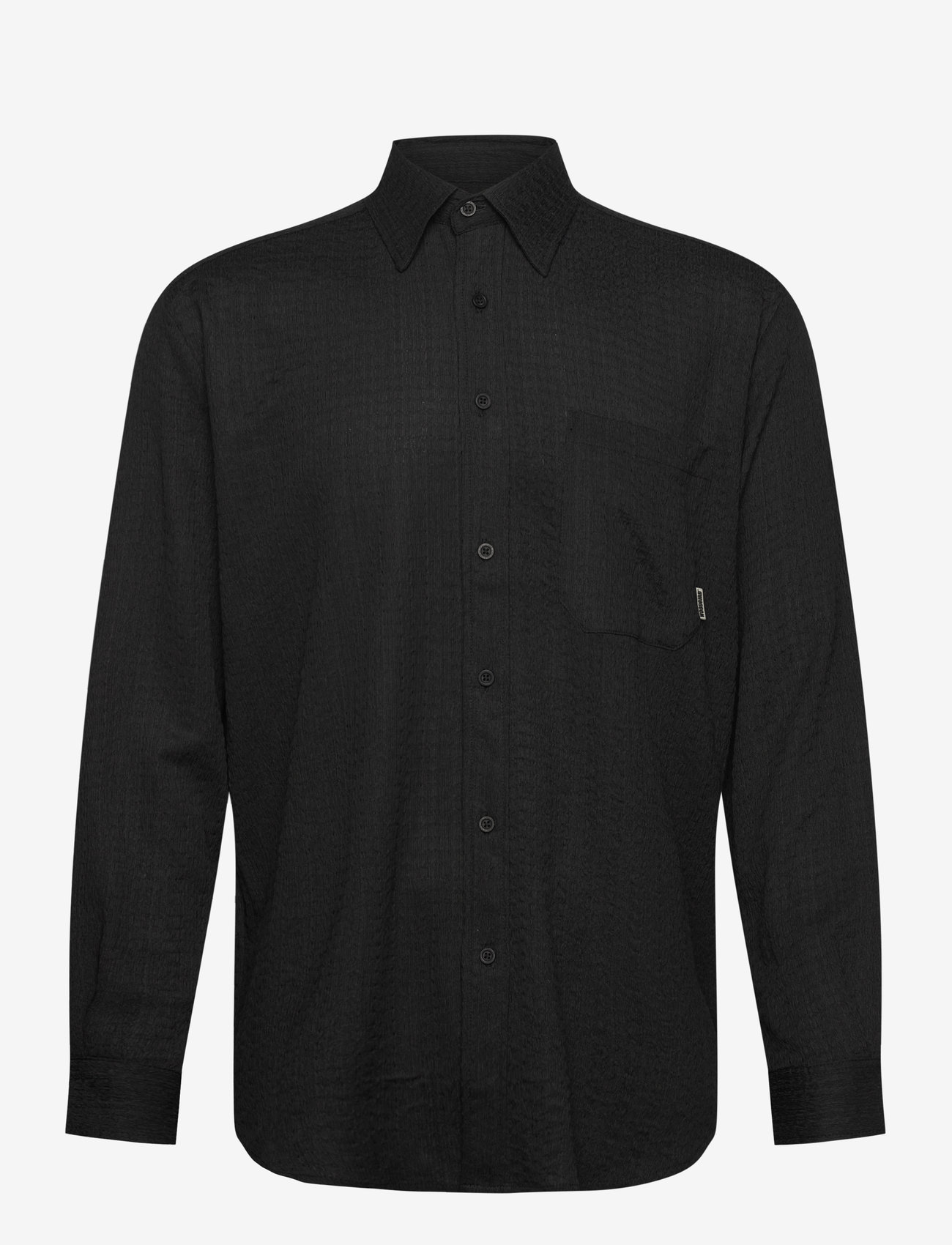 Woodbird - WBYuzo Struck Shirt - black - 0