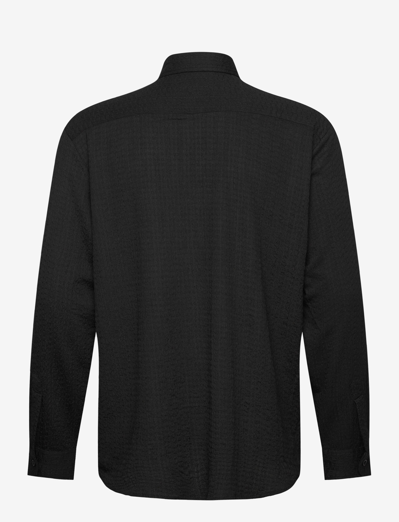 Woodbird - WBYuzo Struck Shirt - black - 1