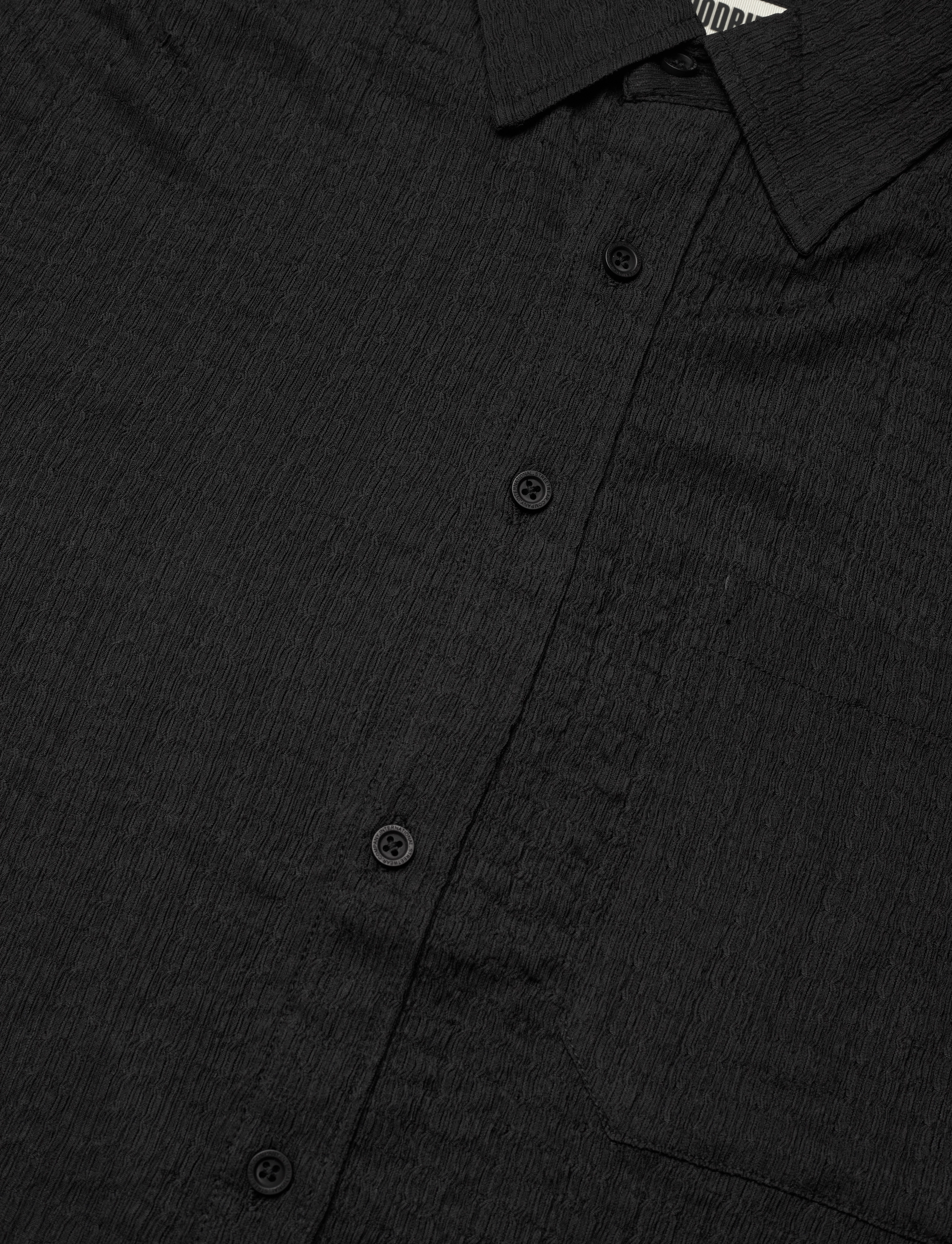 Woodbird - WBYuzo Struck Shirt - black - 3