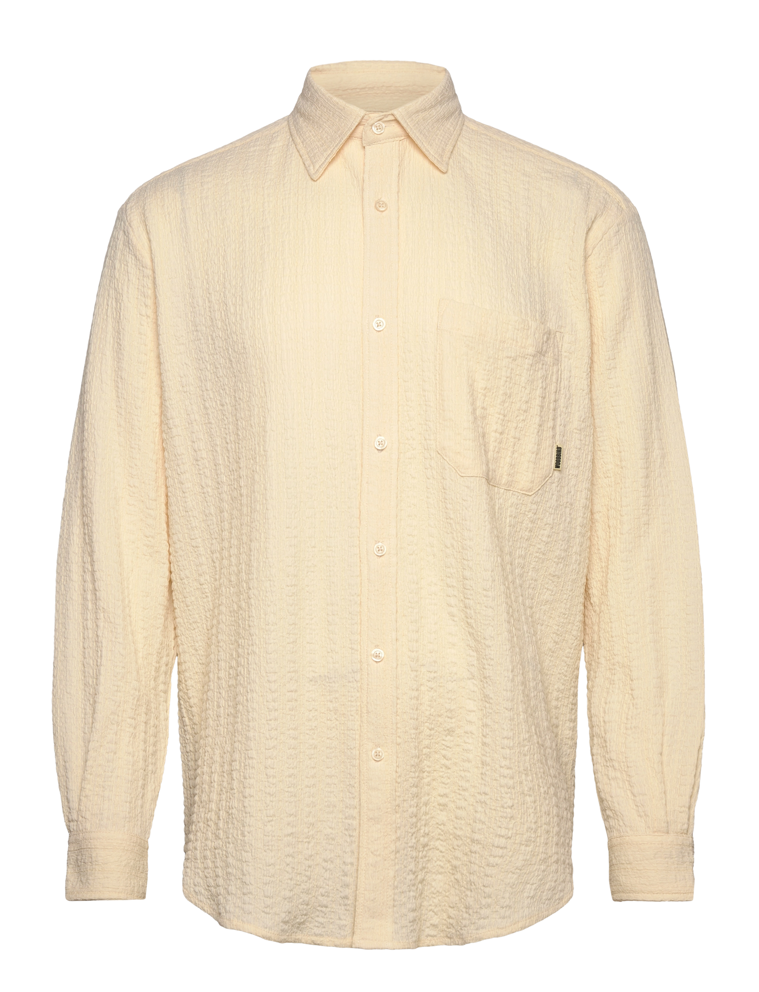 WBYuzo Struck Shirt - OFF WHITE