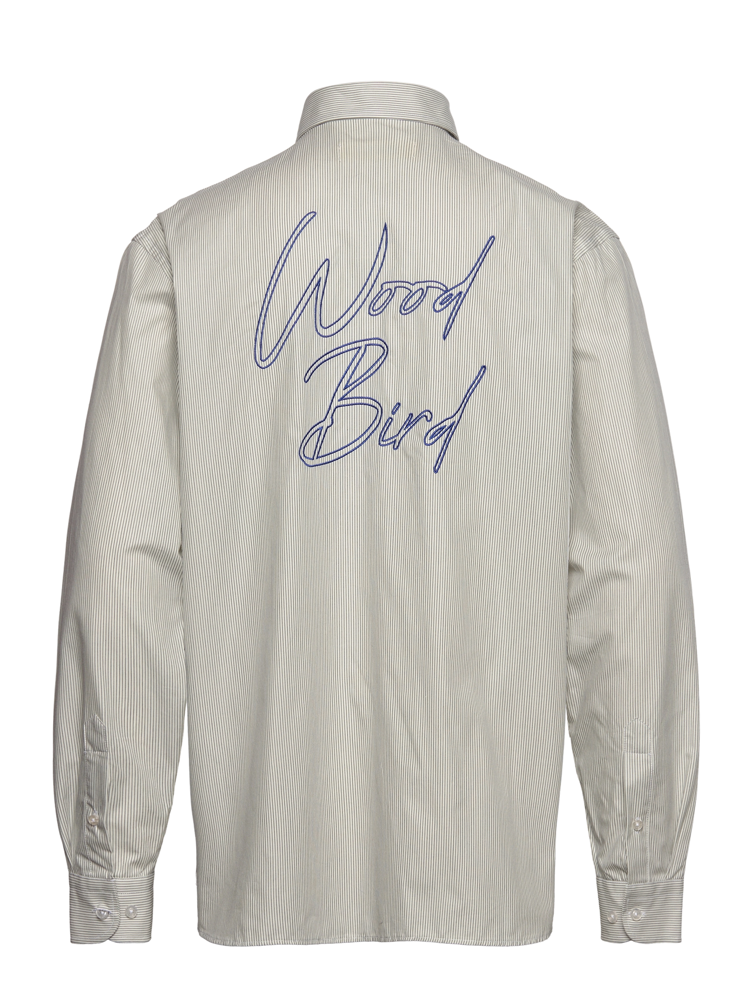 Woodbird - WBYuzo Italics Shirt - casual overhemden - off white - 1