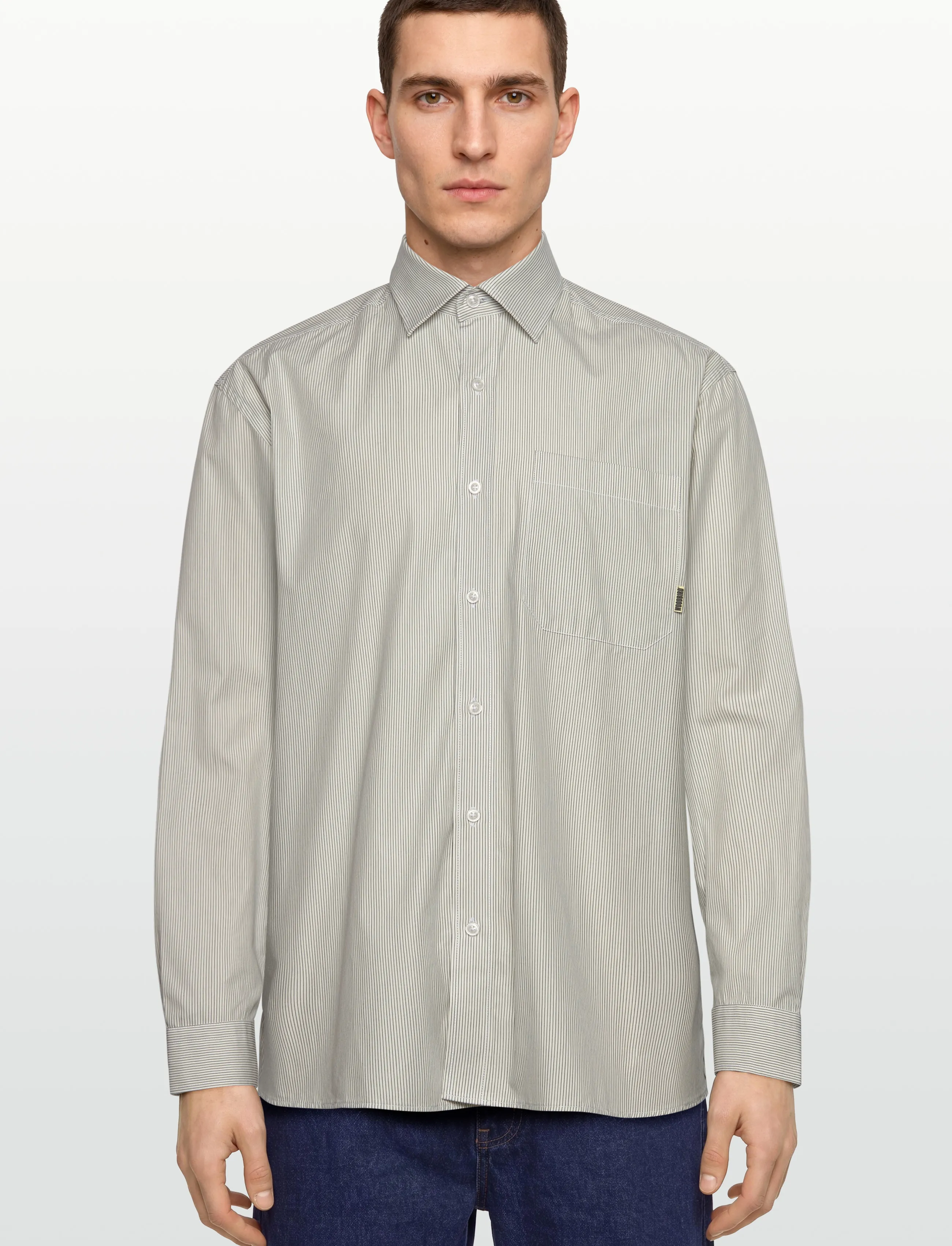 Woodbird - WBYuzo Italics Shirt - geburtstagsgeschenke - off white - 3
