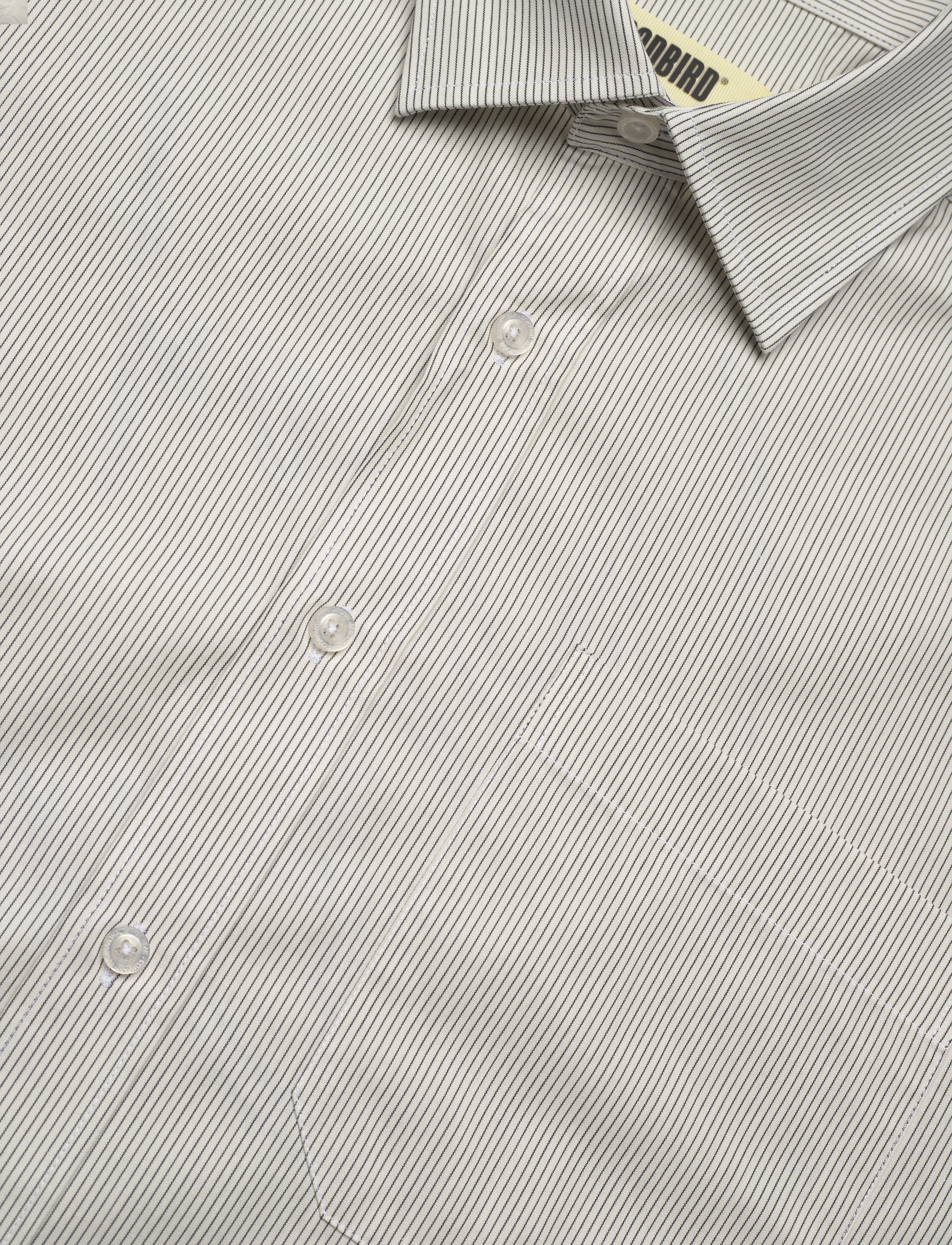 Woodbird - WBYuzo Italics Shirt - casual overhemden - off white - 3