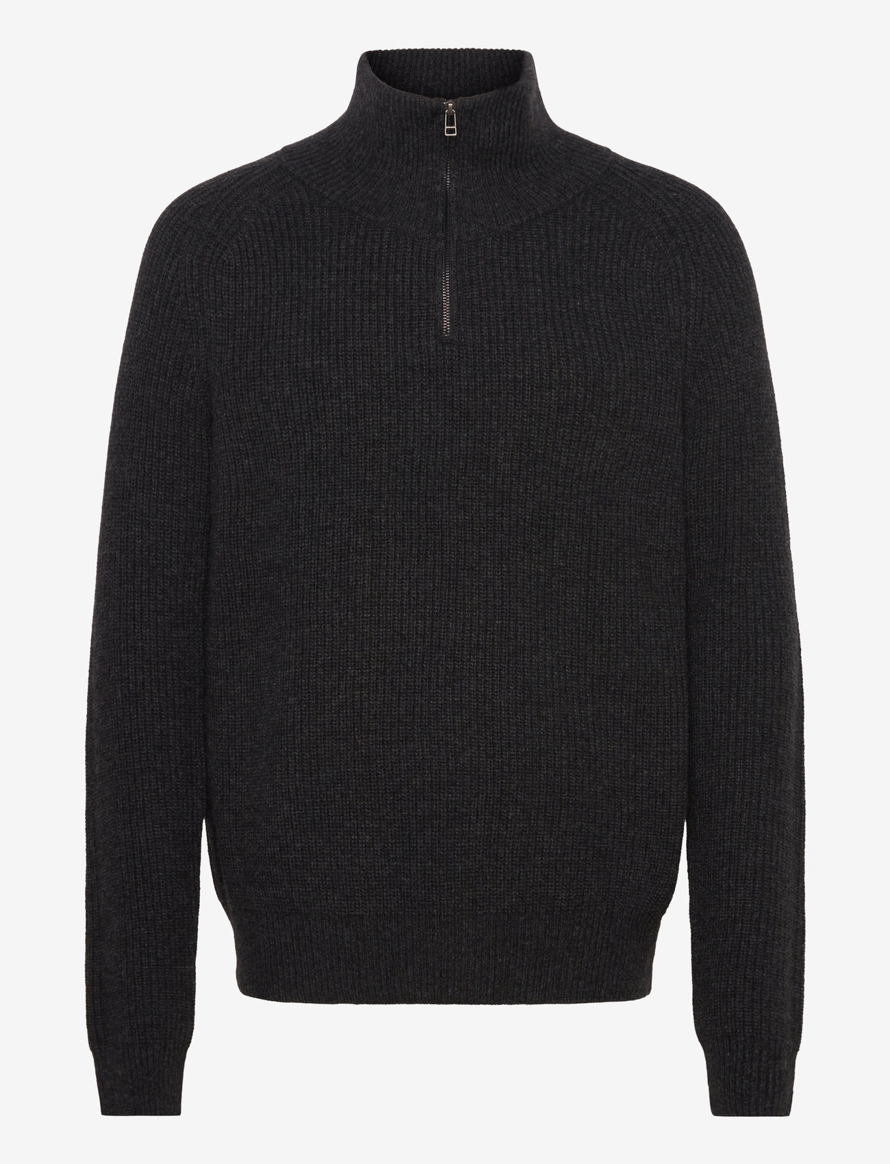 Woodbird - WBLass Wool Half-Zip - mænd - black - 0