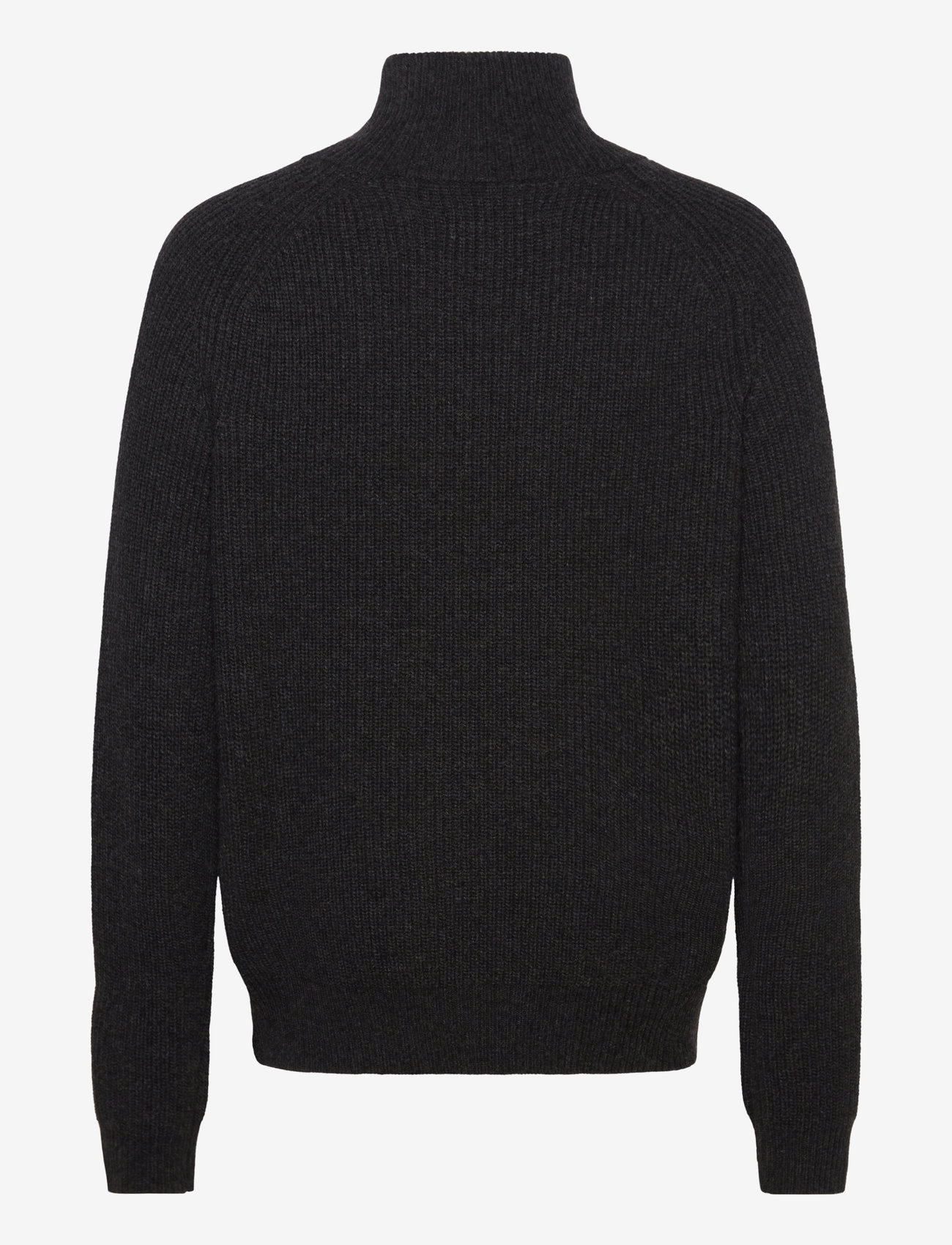 Woodbird - WBLass Wool Half-Zip - mænd - black - 1