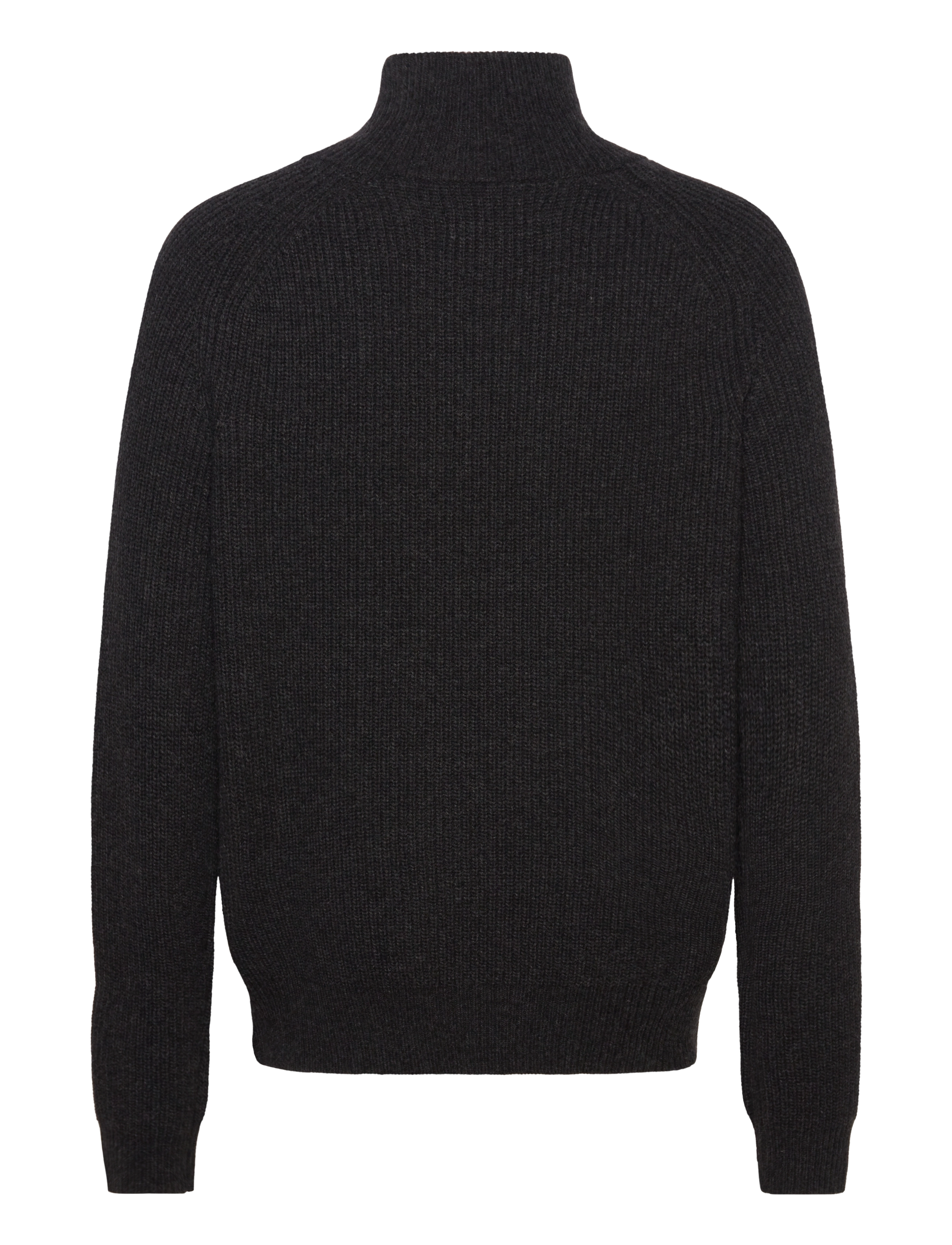 Woodbird - WBLass Wool Half-Zip - mehed - black - 1