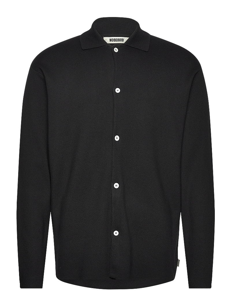 Woodbird - WBKrents Base Knit - cardigans - black - 0