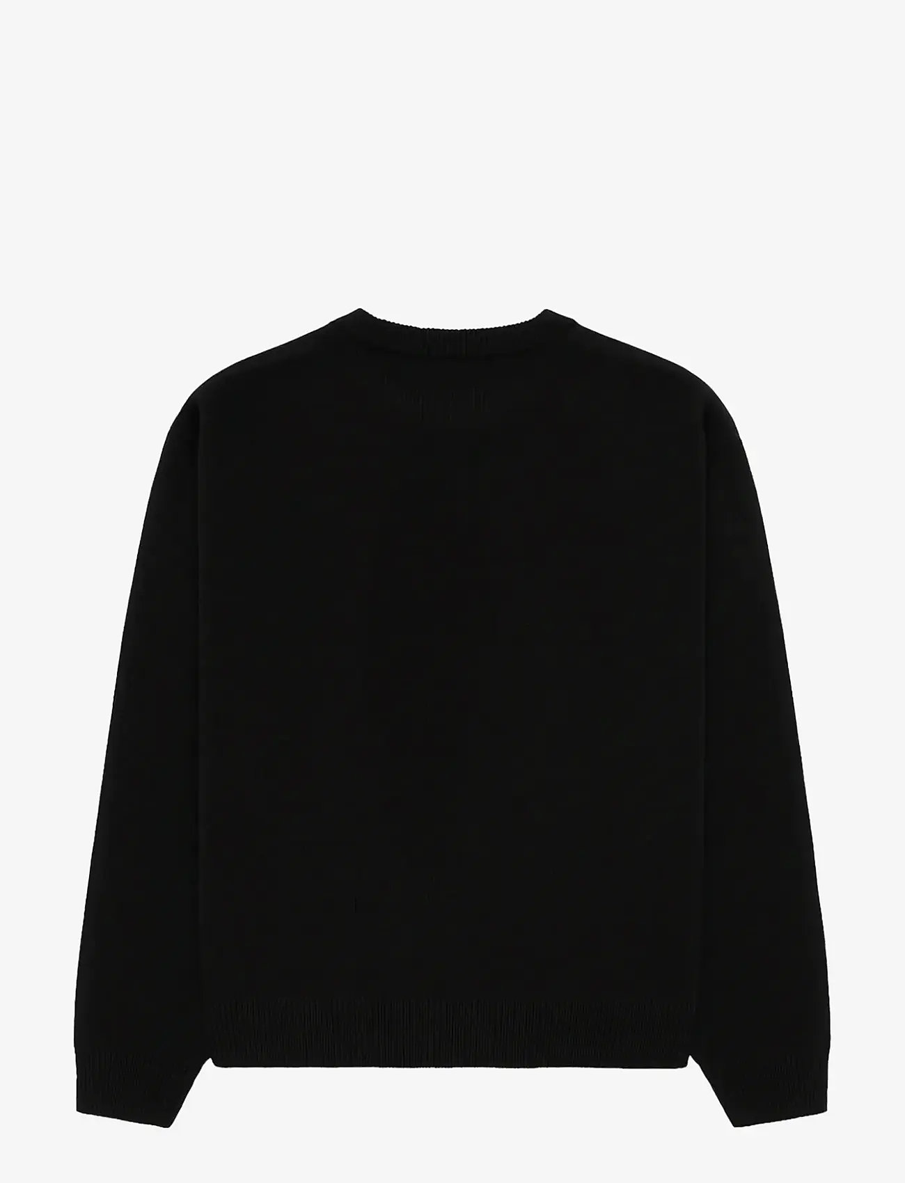 Woodbird - WBKurt base Knit - rund hals - black - 1