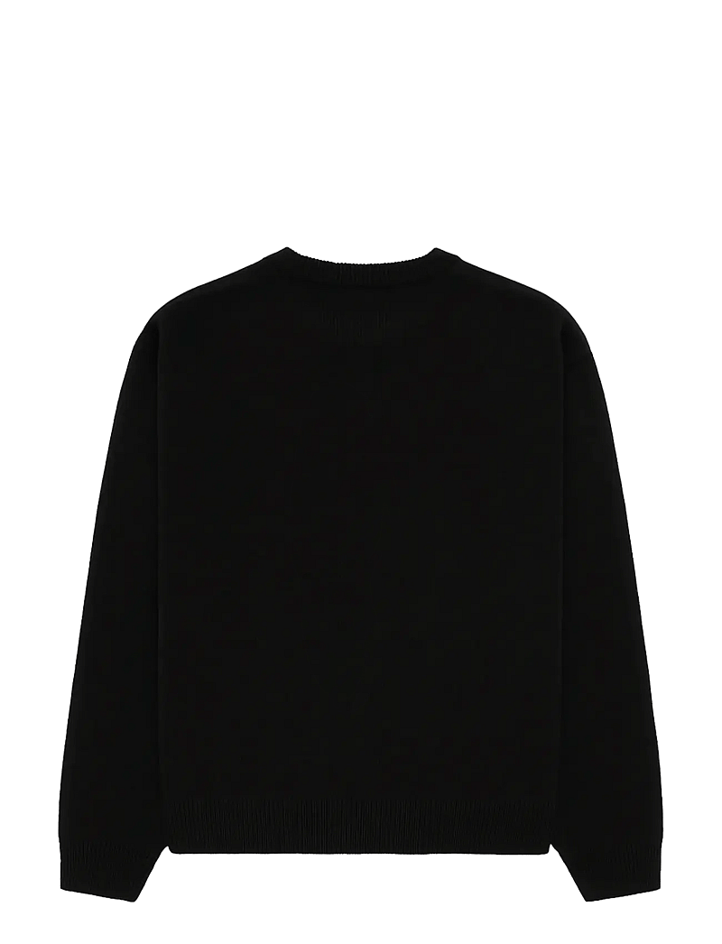 Woodbird - WBKurt base Knit - rund hals - black - 1