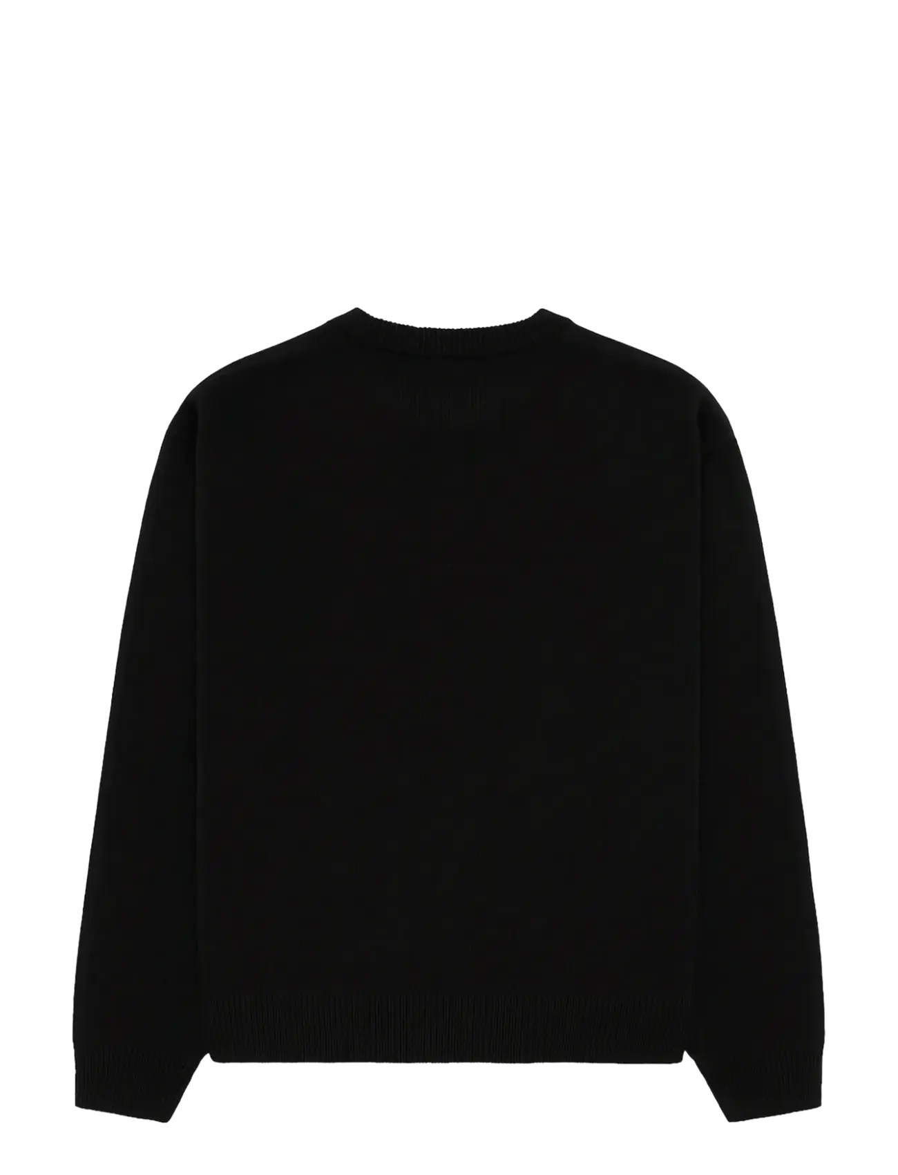 Woodbird - WBKurt base Knit - round necks - black - 1