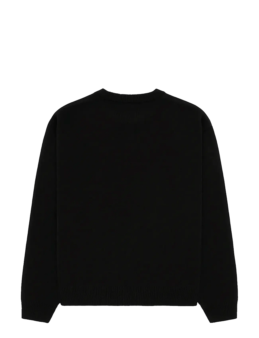 Woodbird - WBKurt base Knit - Ümara kaelusega - black - 1