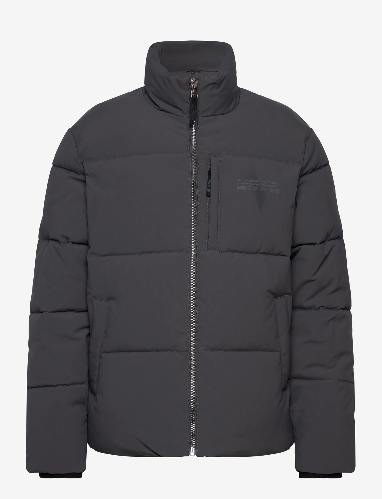 Woodbird - WBDapper Puff Jacket - efterårsjakker - antra grey - 0