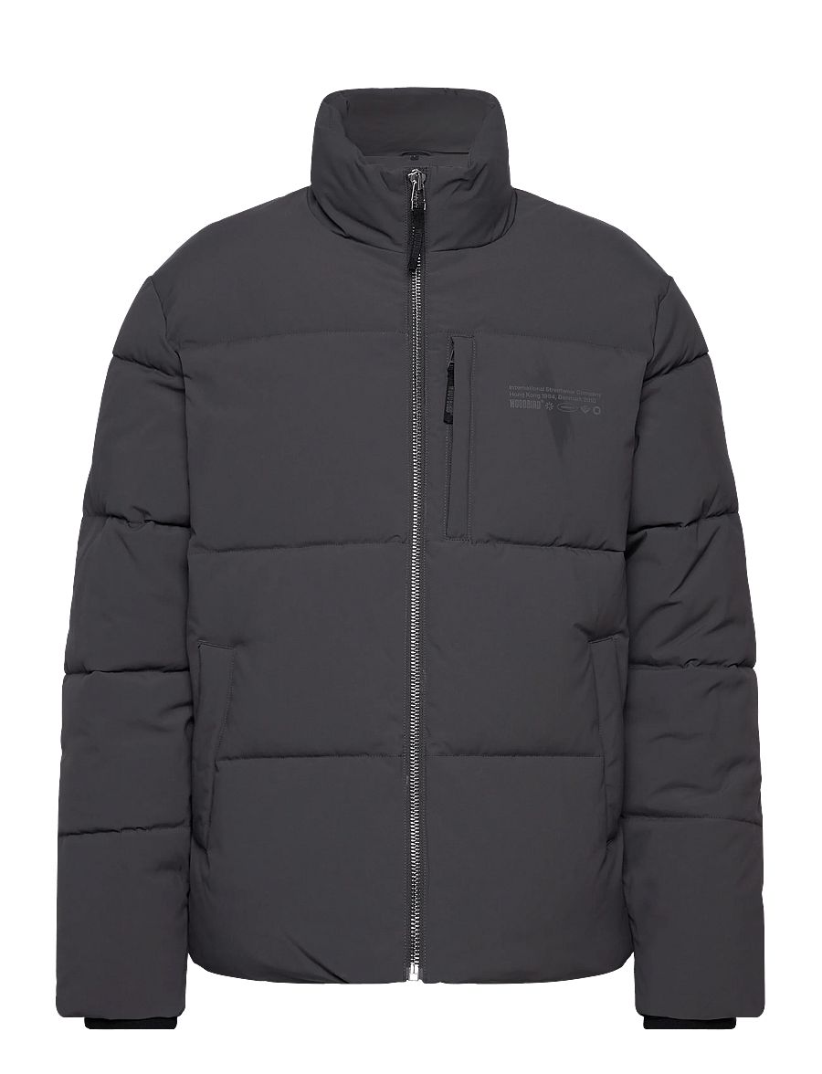 Woodbird - WBDapper Puff Jacket - voodriga joped - antra grey - 0