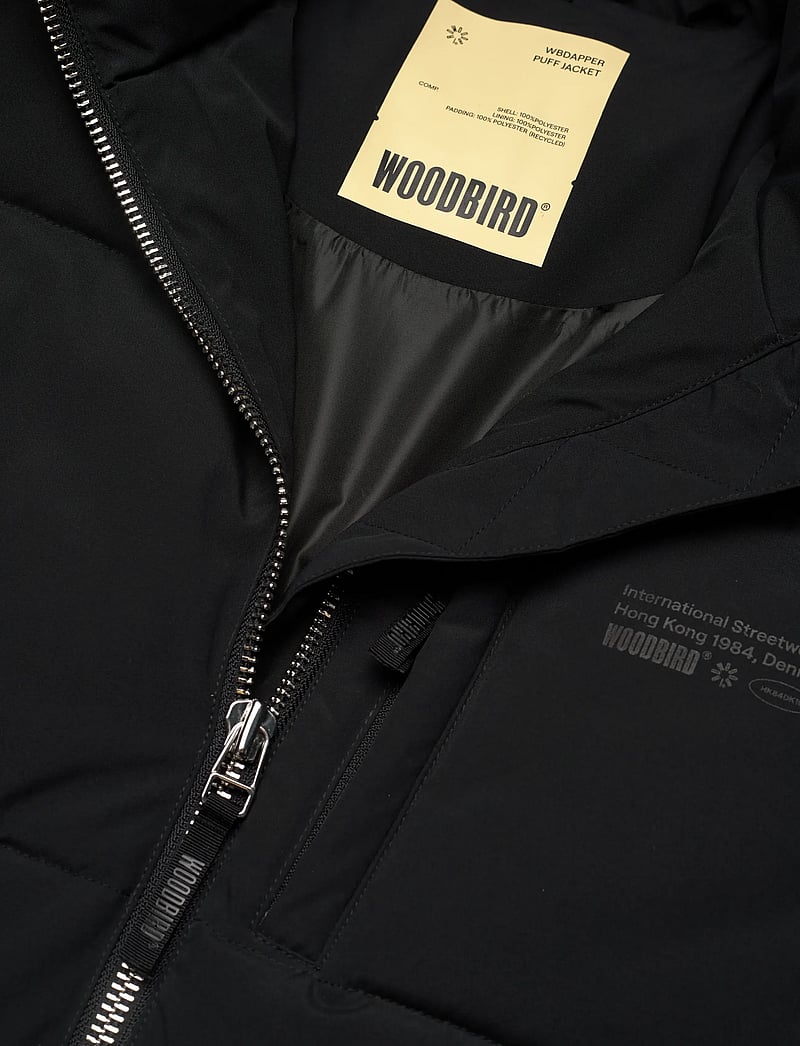 Woodbird - WBDapper Puff Jacket - vinterjakker - black - 2