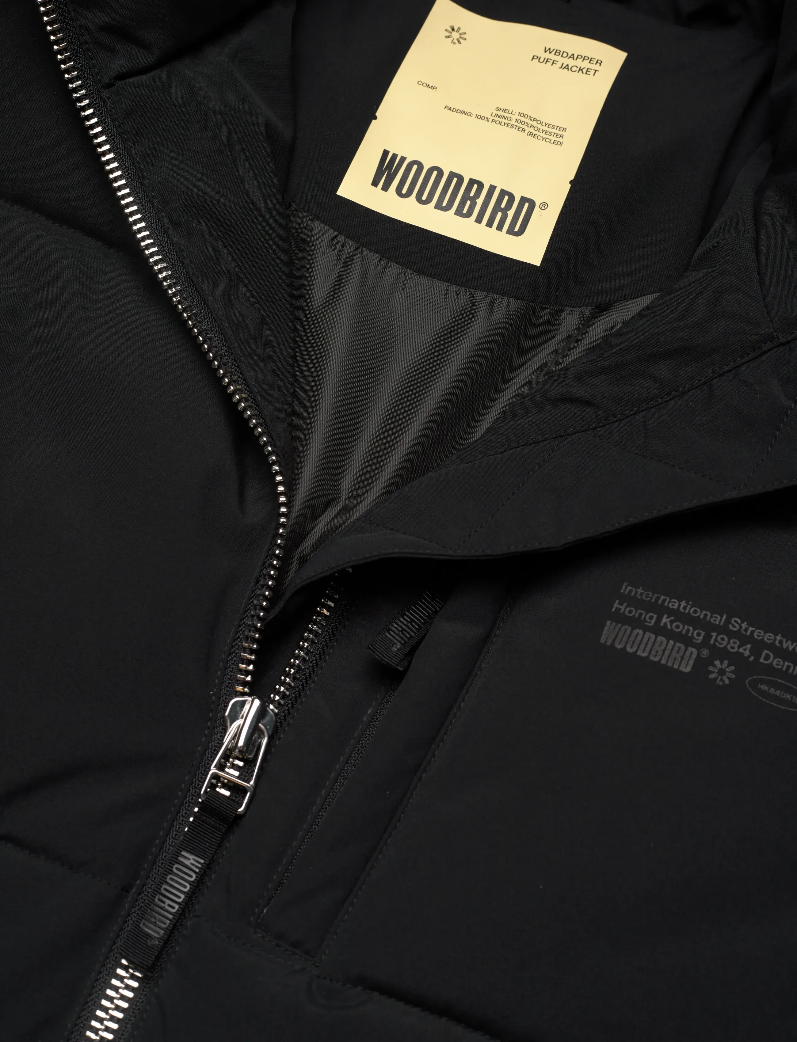 Woodbird - WBDapper Puff Jacket - vinterjackor - black - 2